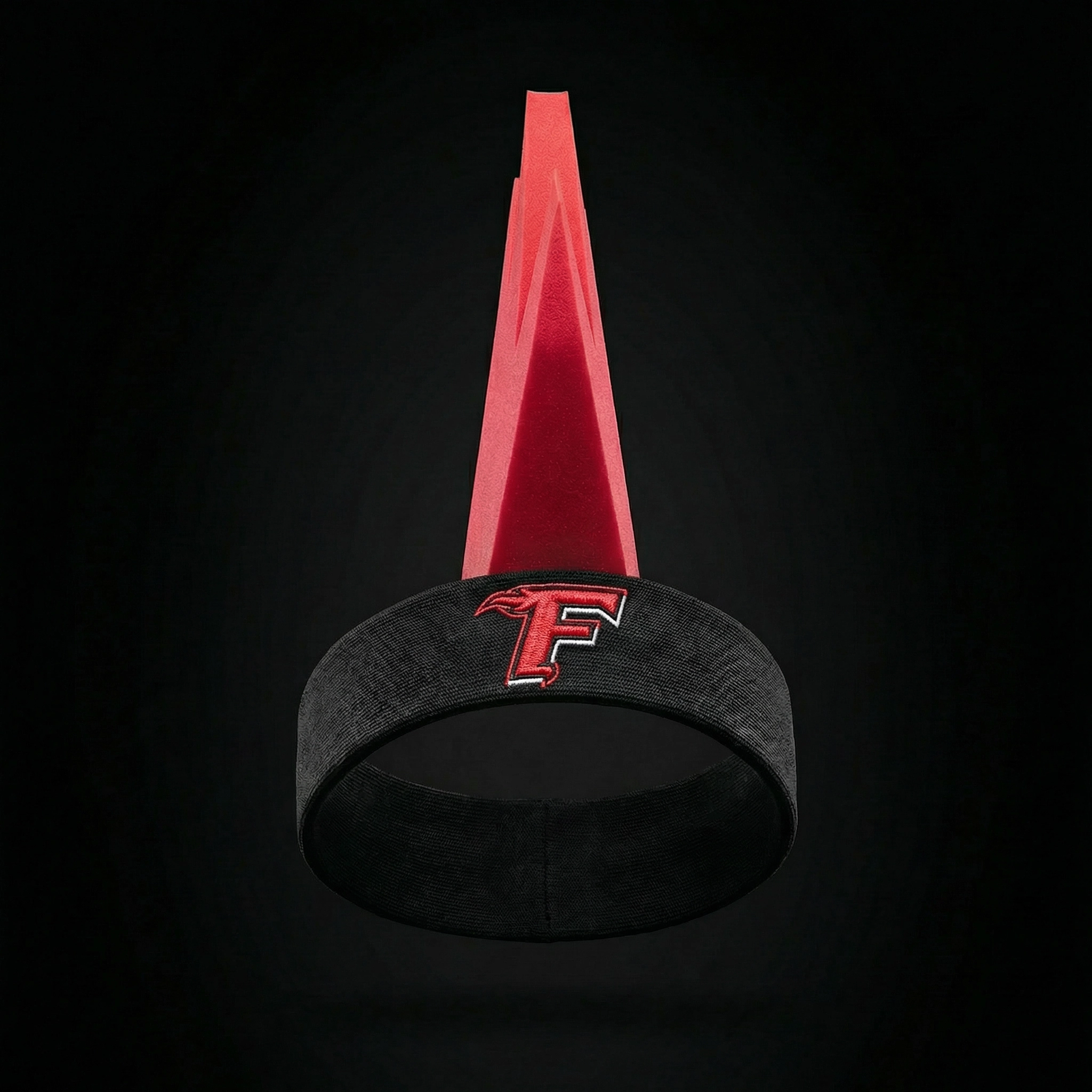 Firehawk fire mohawk headpiece