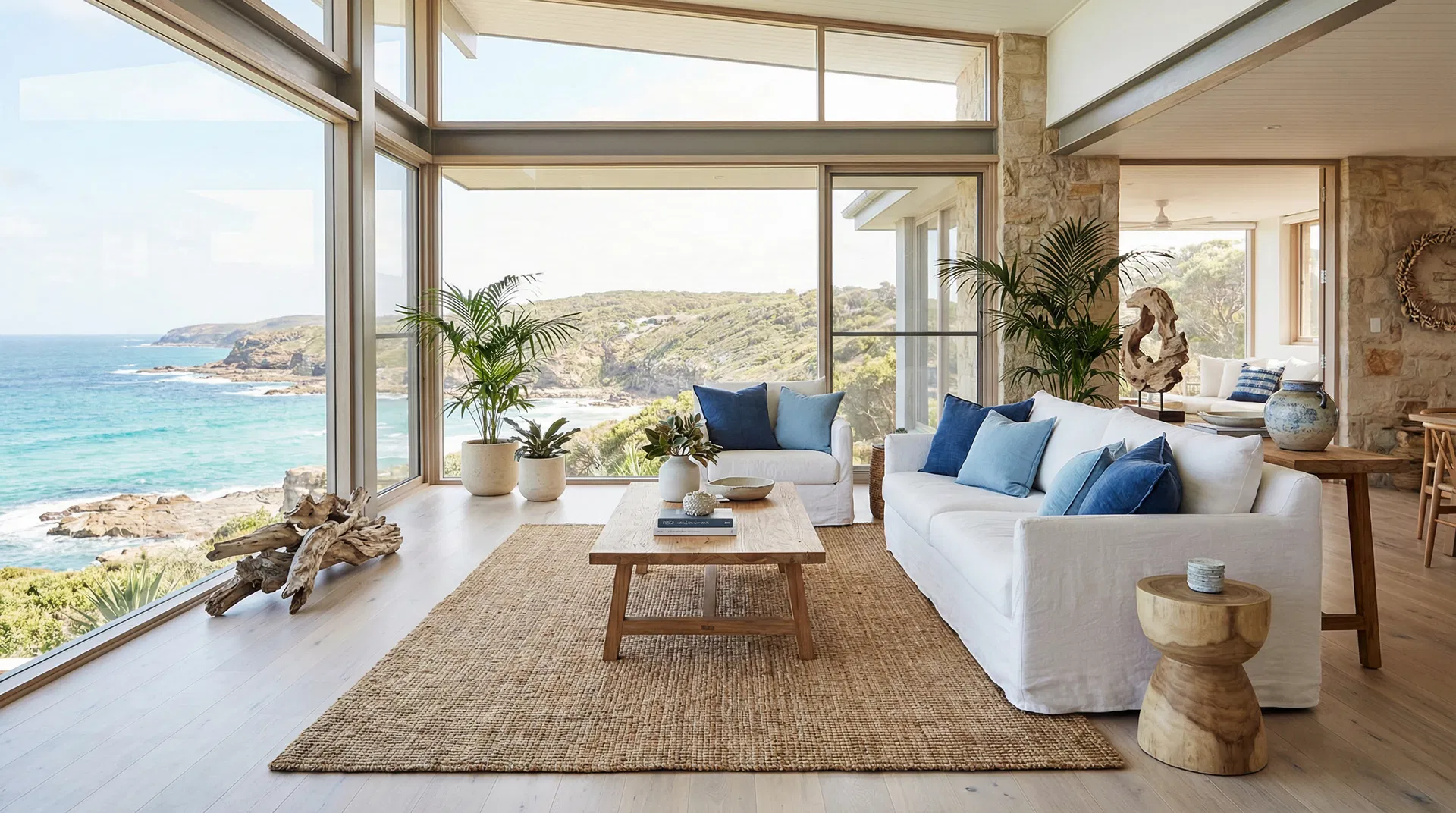 The Australian Coastal Interior — Creating a Relaxed Luxury Living Space