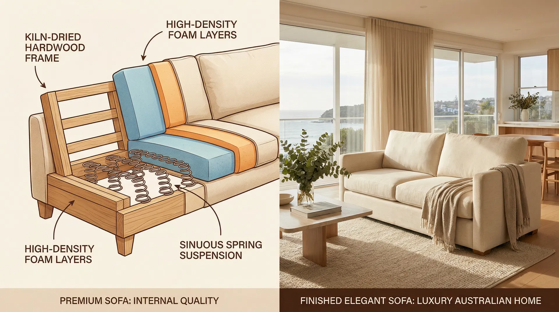 The Anatomy of a Well-Made Sofa — What to Look for Before You Buy