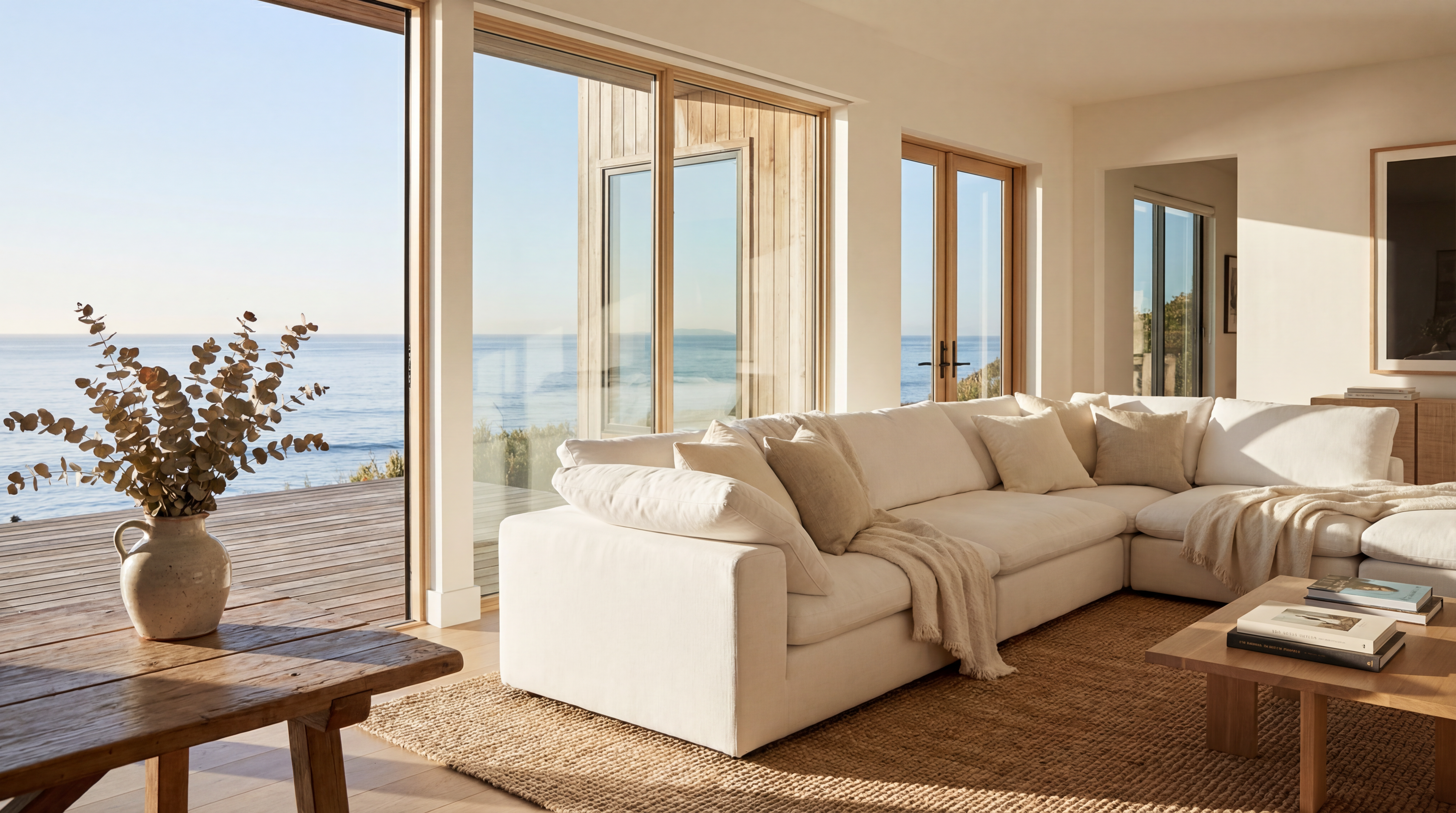 Drift Sofa - lifestyle view by FOBOO