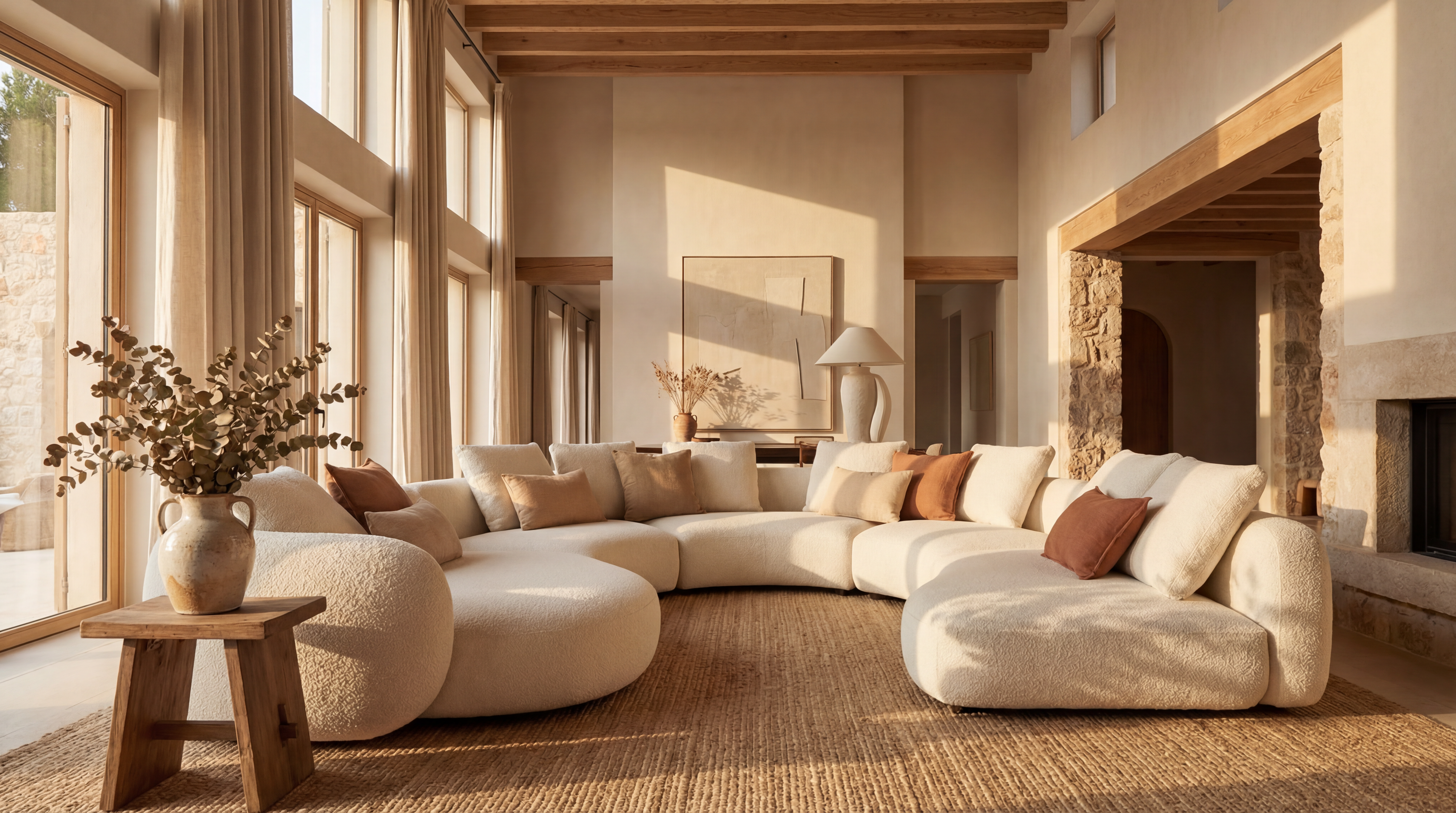 Contour Grand Sectional - lifestyle view by FOBOO