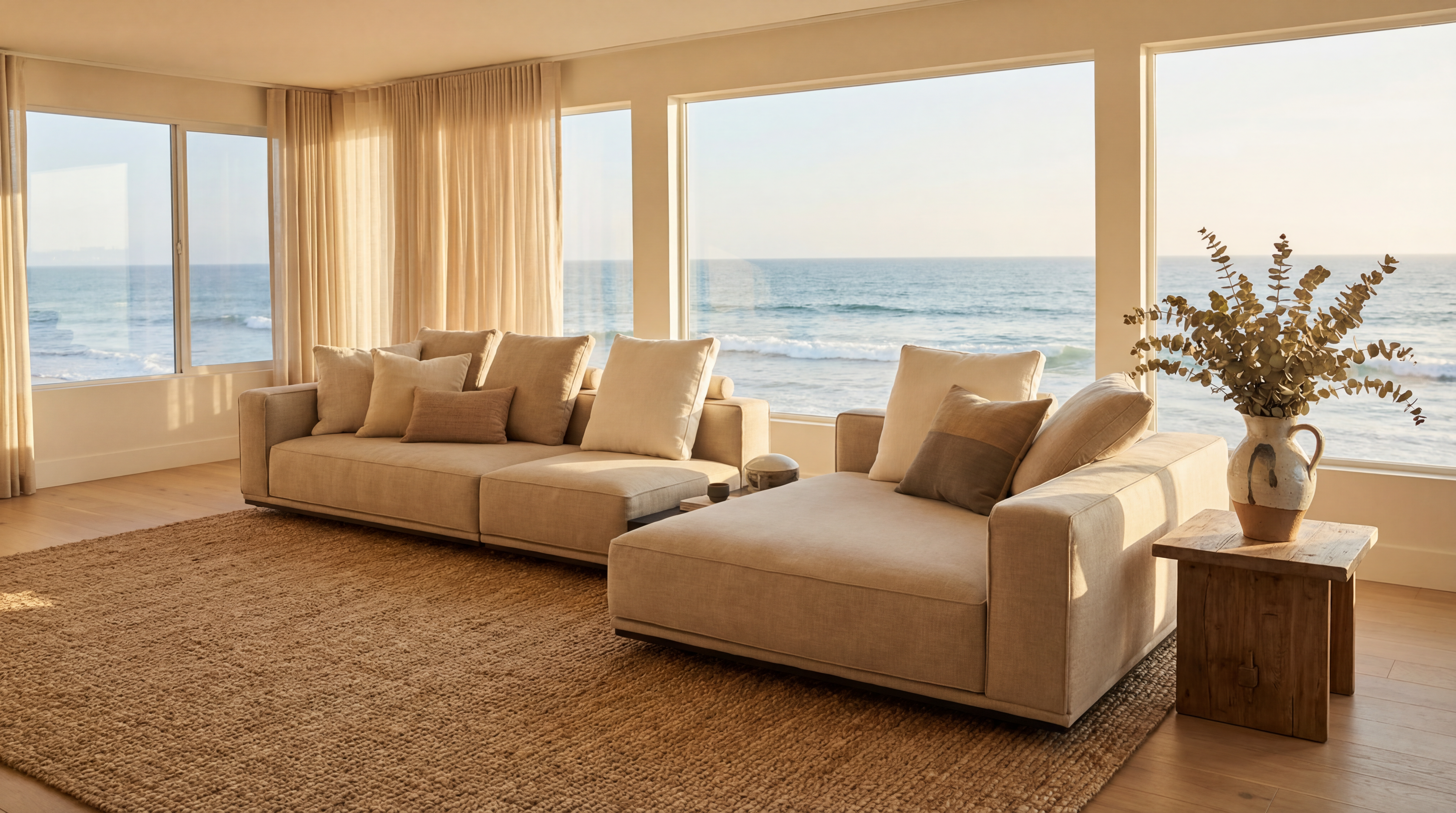 Horizon Sofa - lifestyle view by FOBOO