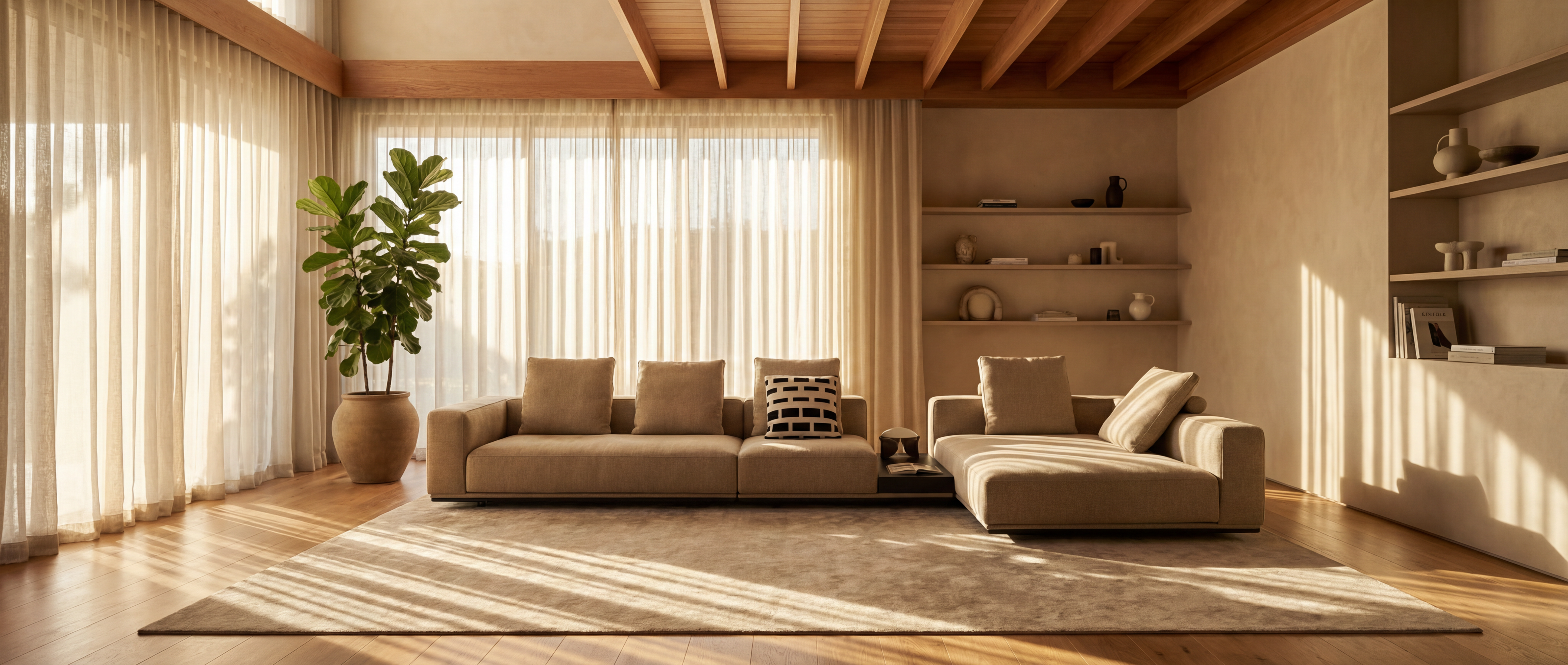 The Horizon Sofa hero shot showcasing premium design