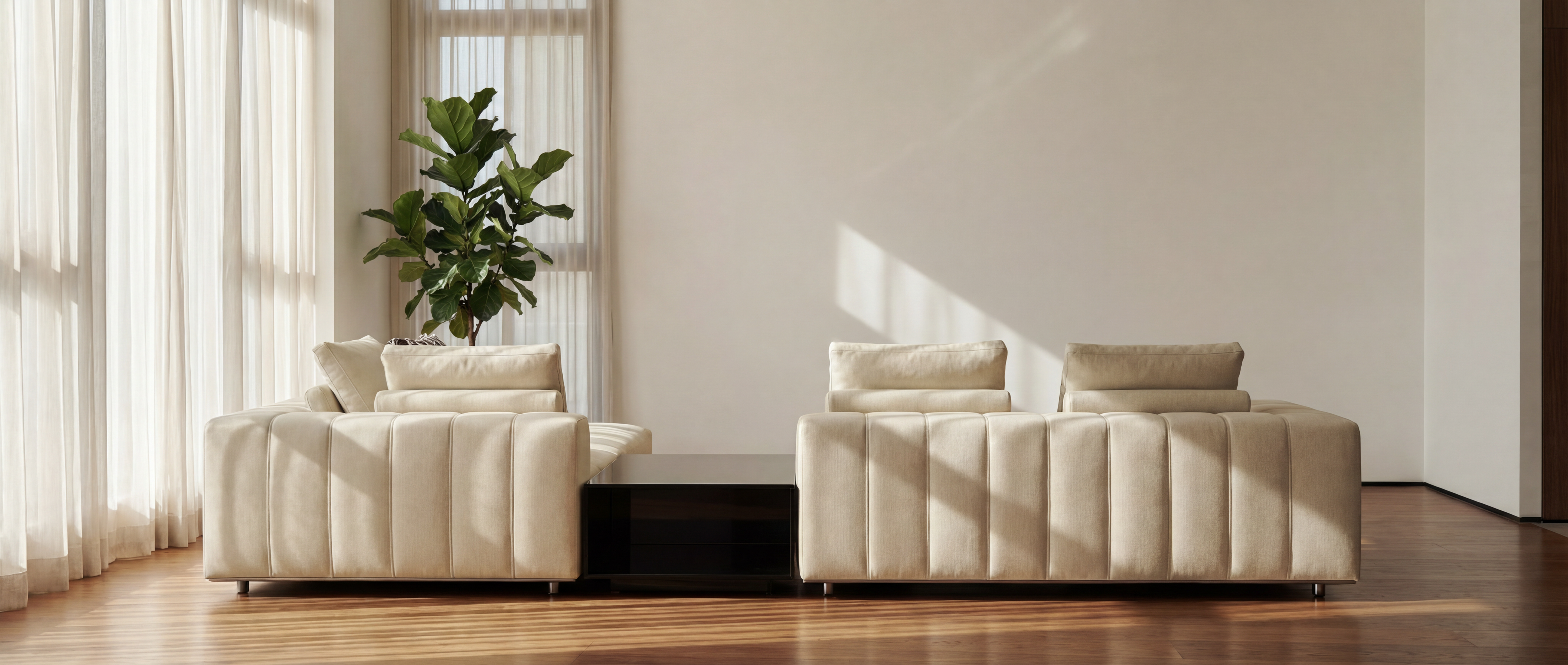 The Piano Key Sectional Sofa hero shot showcasing premium design