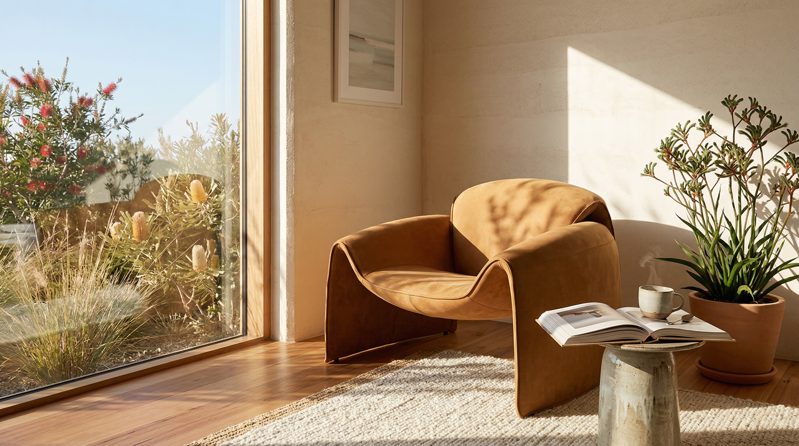 Crab Accent Chair - lifestyle view by FOBOO