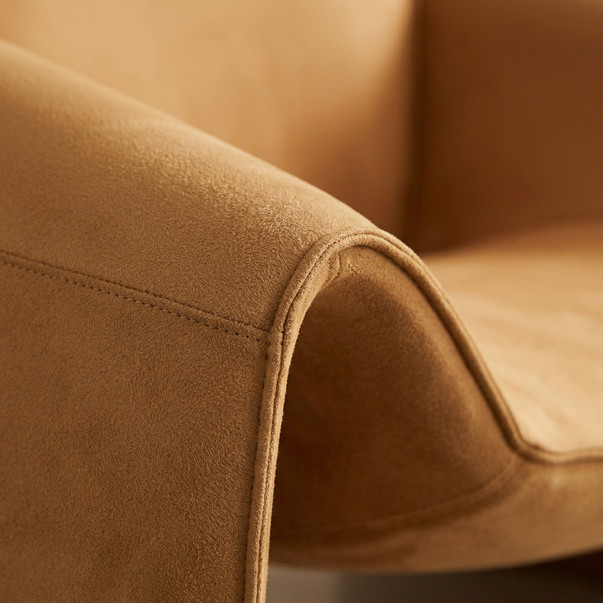 The Crab Accent Chair close-up showing material texture and craftsmanship