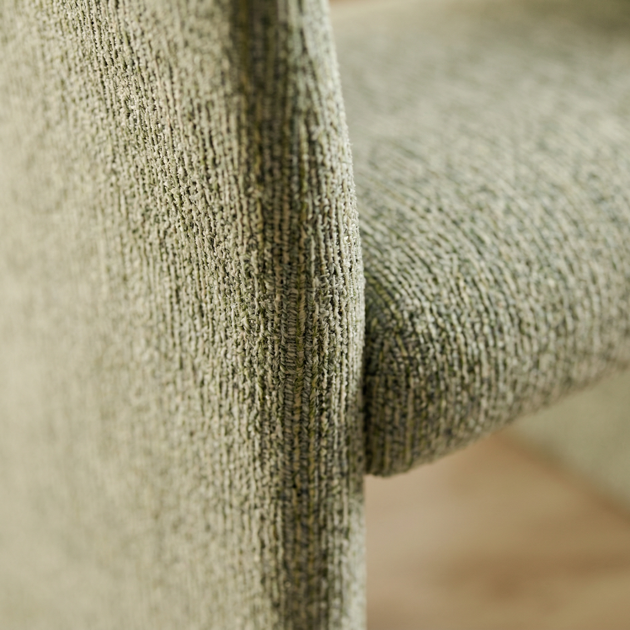 The Leisure Dining Chair close-up showing material texture and craftsmanship