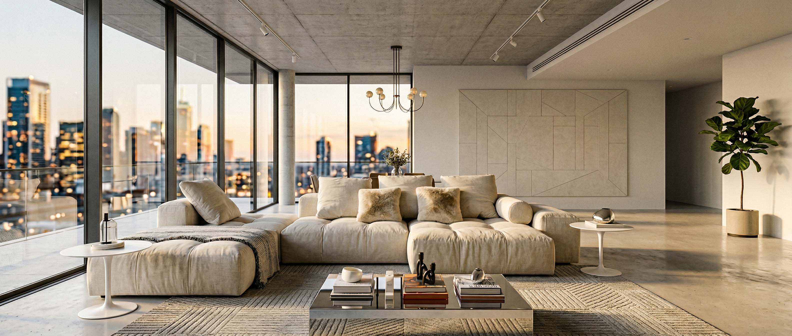 The Pixel Modular Sofa - cinematic hero shot