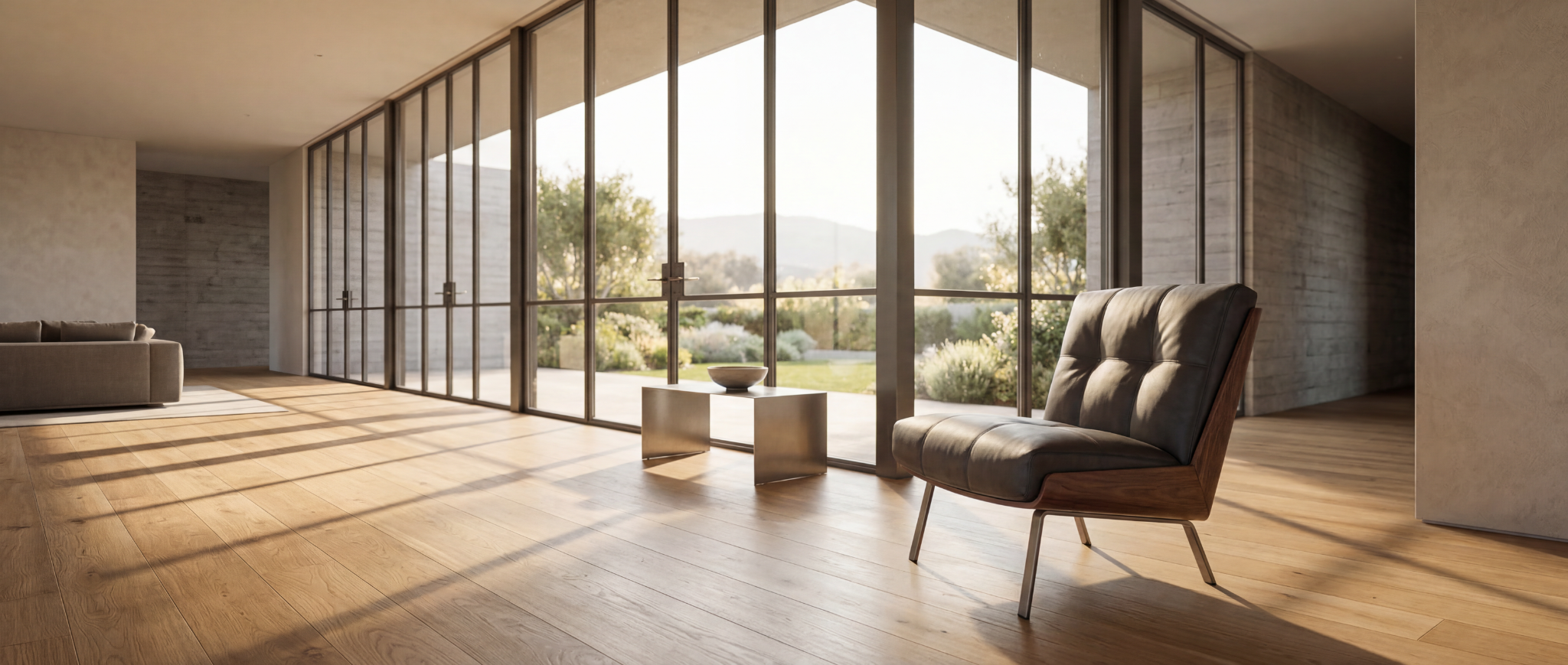 The Atria Lounge Chair - cinematic hero shot