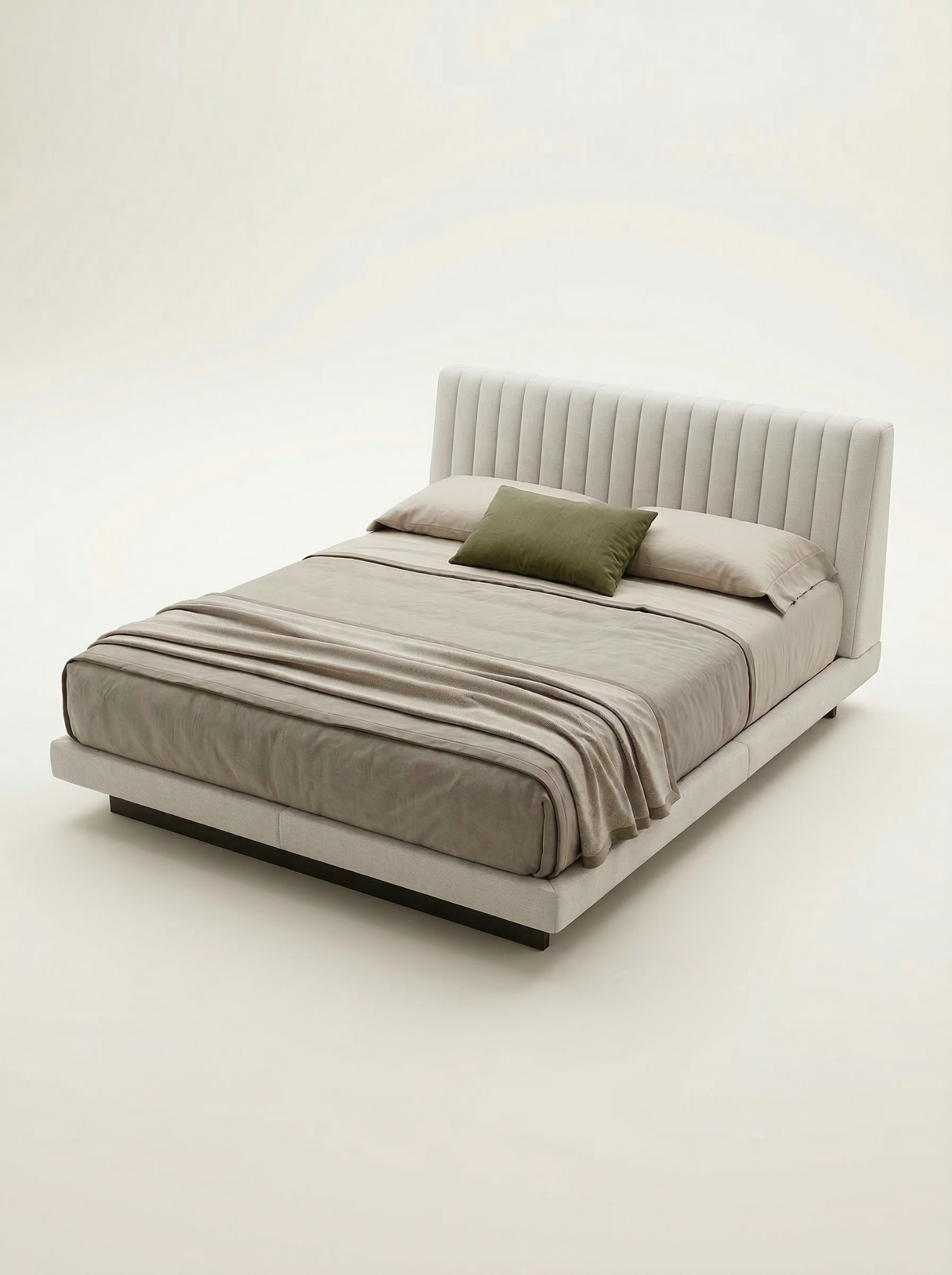 Atlas Leather Bed