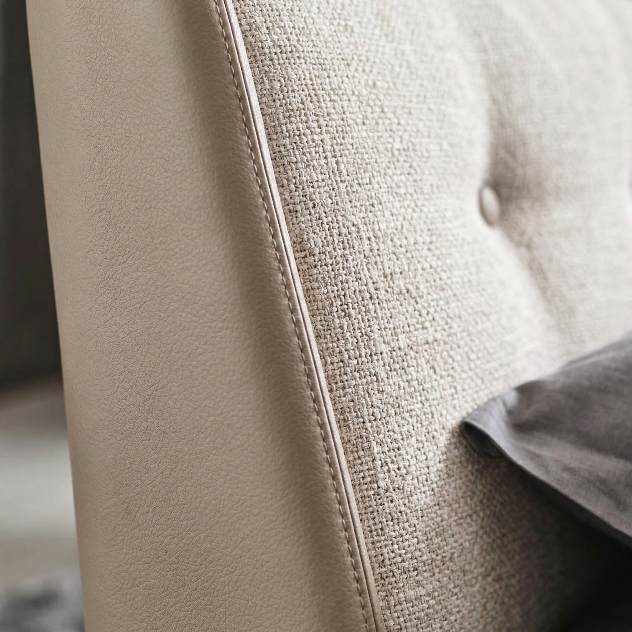 The Arlo Platform Bed - material and finish detail