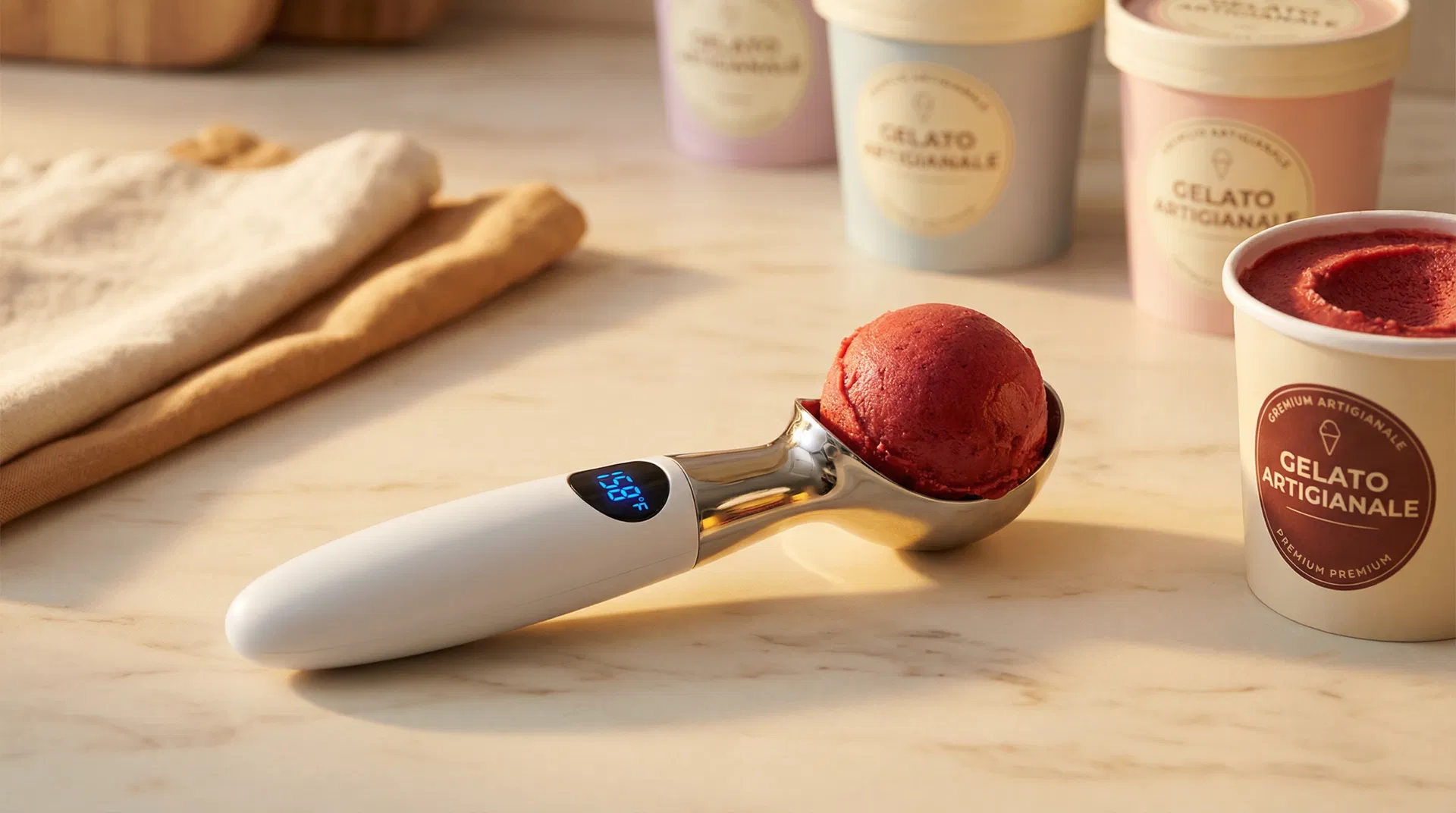 FrostJoy Heated Ice Cream Scoop