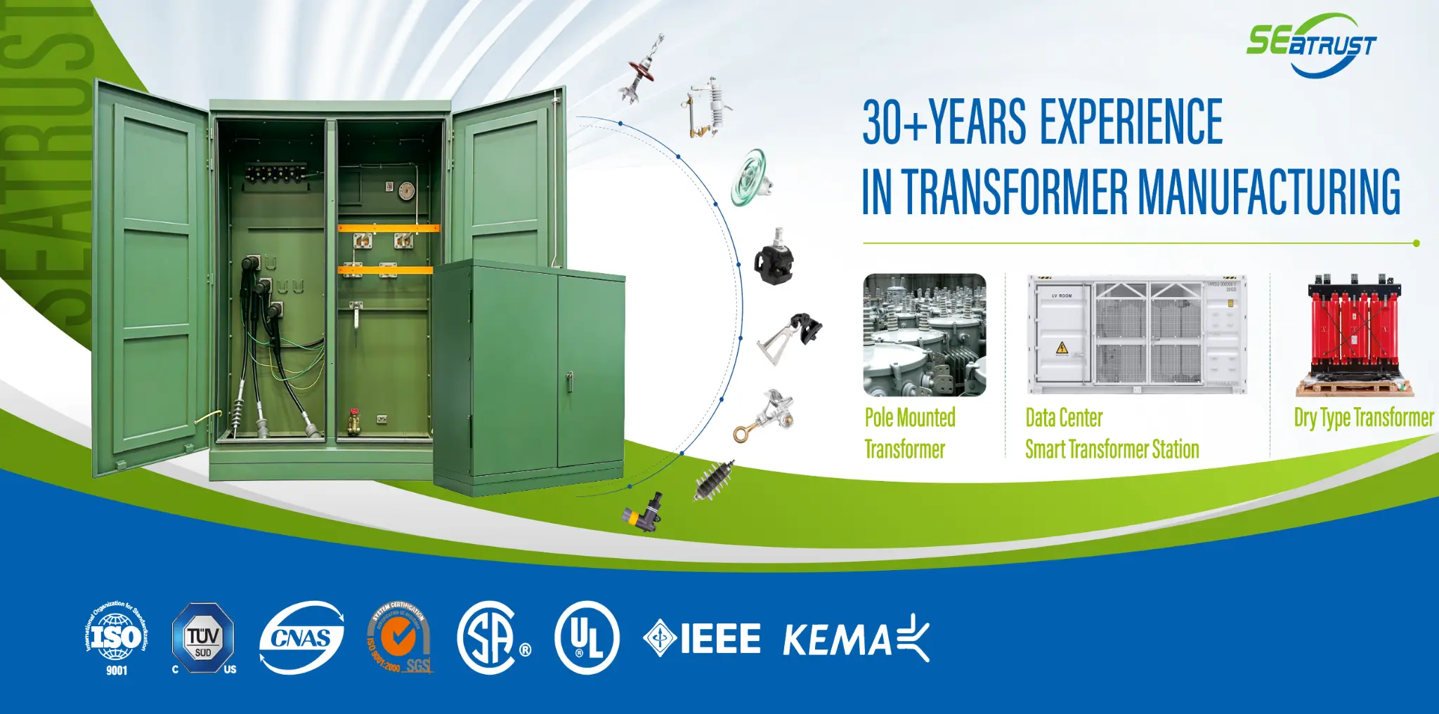 Seatrust Product Range – 30+ Years in Transformer Manufacturing