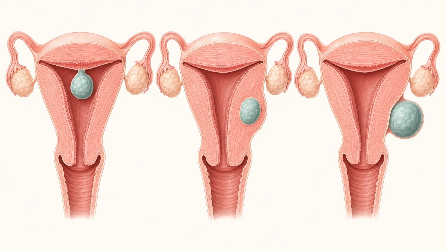 Types of uterine fibroids