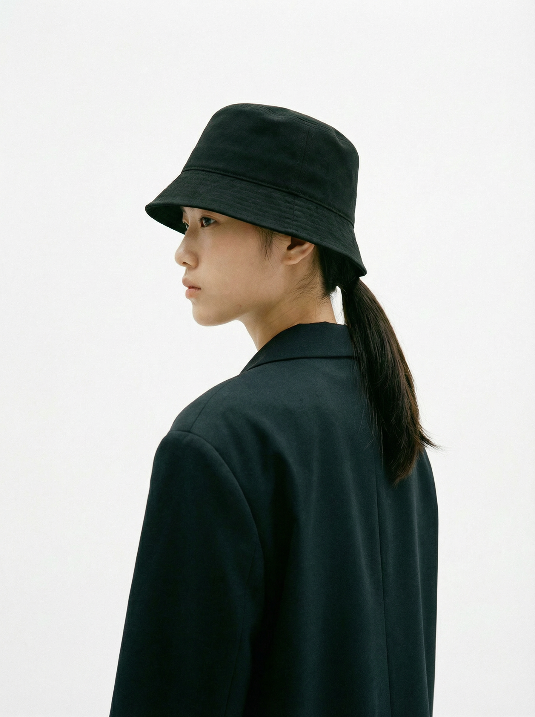 AD Bucket Hat Black Side