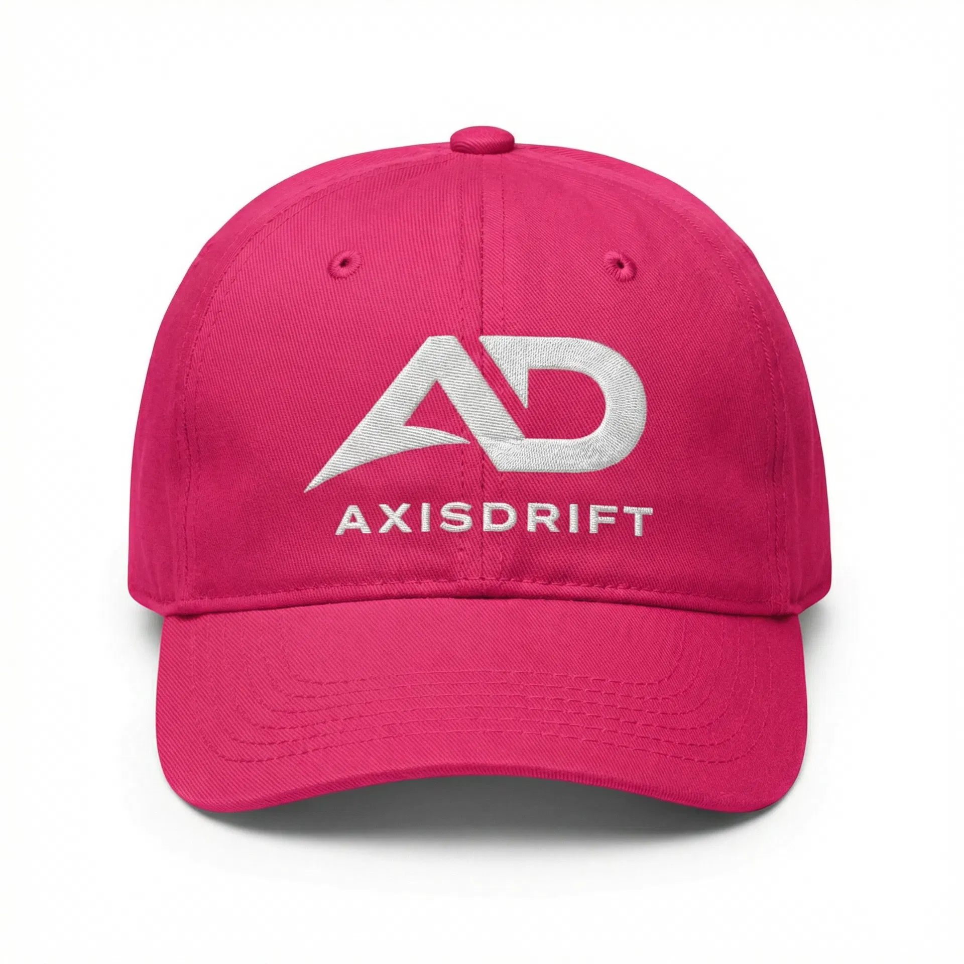 AD Dad Hat — Hot Pink Front