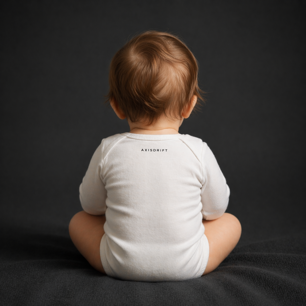 AD Baby Bodysuit White Back