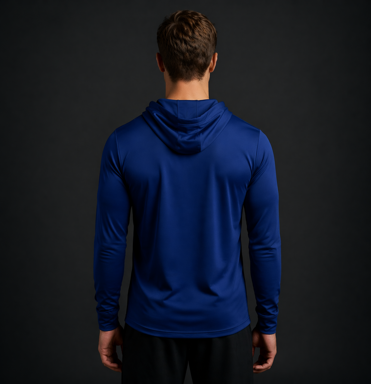 AD Performance Hoodie Black Back