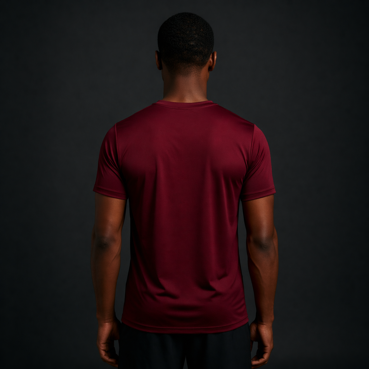 AD Performance Tee Black Back