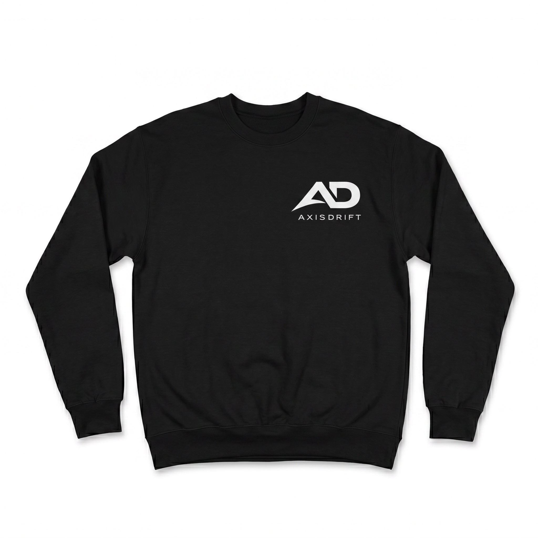 AD Kids Sweatshirt — Black Front