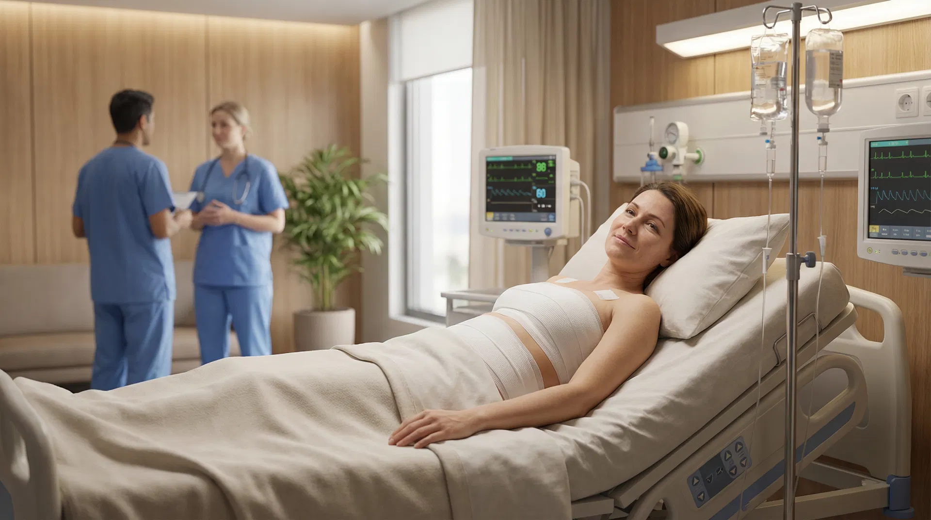 Paciente em recuperação