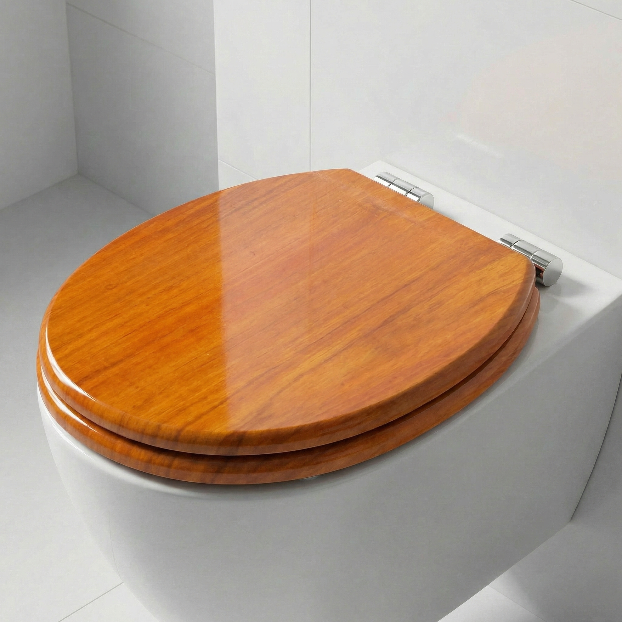 Schnellverschluss-Mechanismus eines WC-Sitzes zur einfachen Reinigung