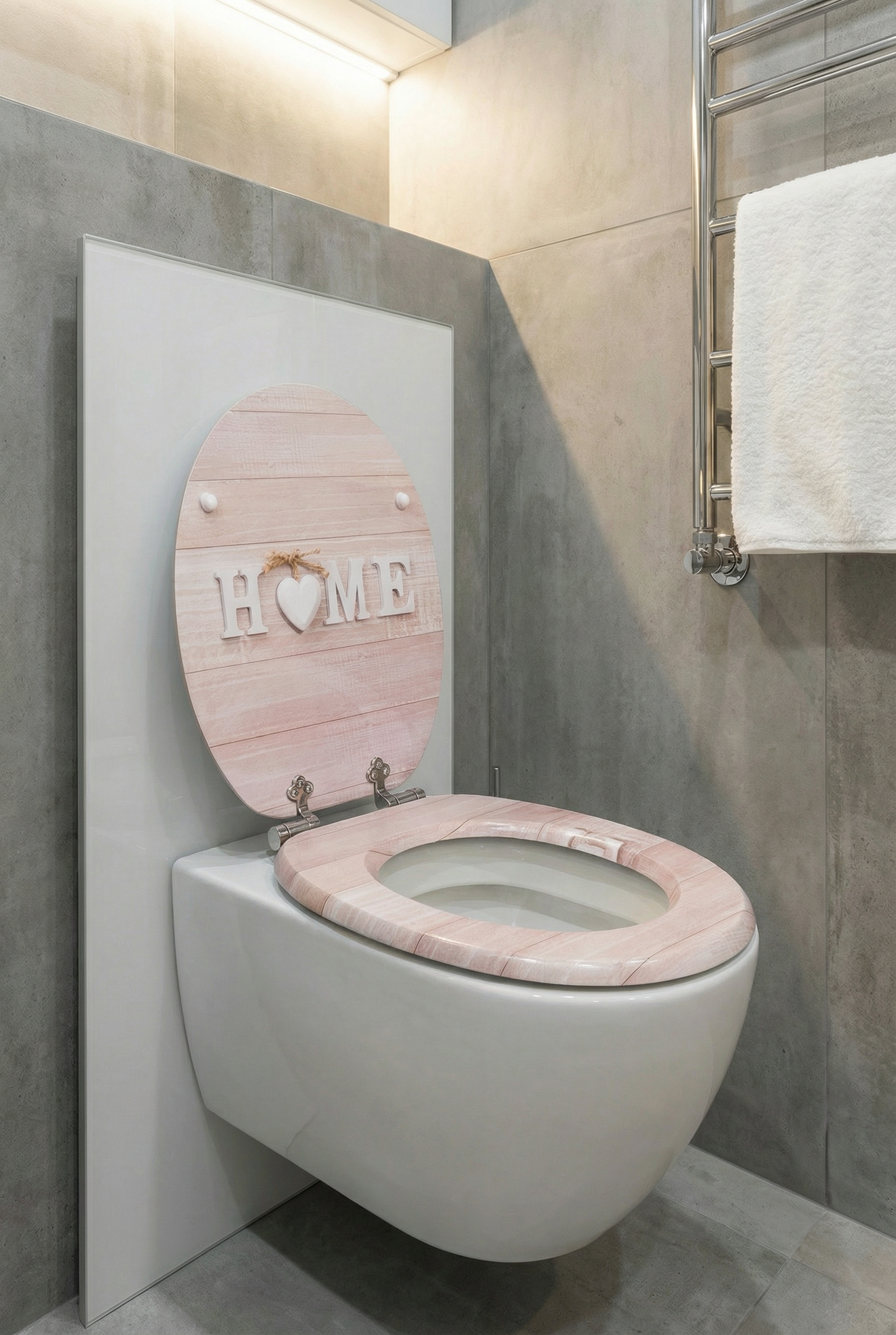 Ideal Standard Connect WC-Sitz auf Toilette montiert