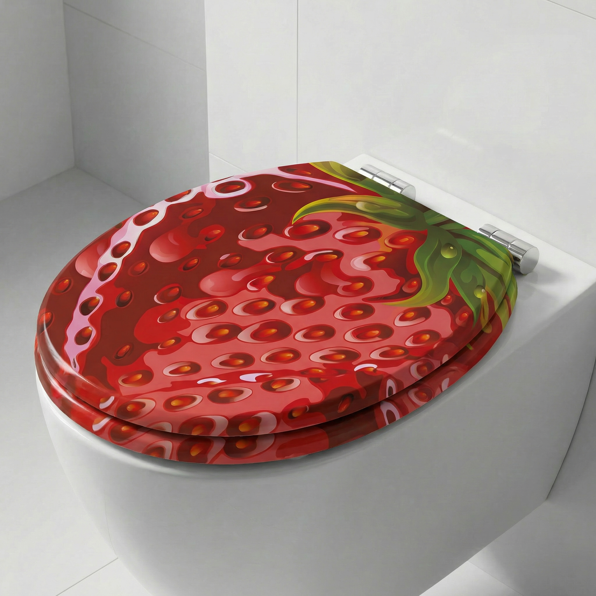 Fertig montierter WC-Sitz