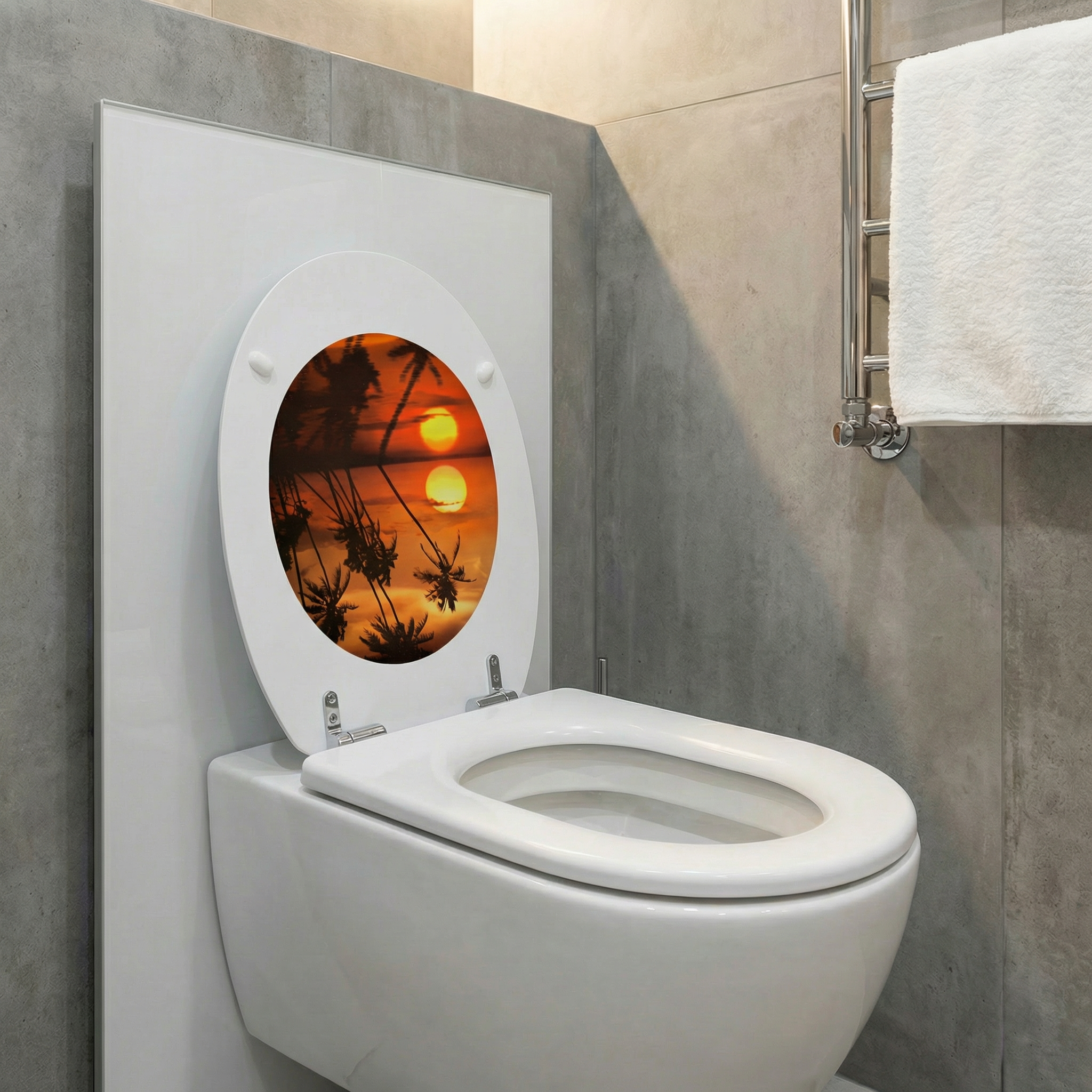 Anleitung zur Montage eines WC-Sitzes