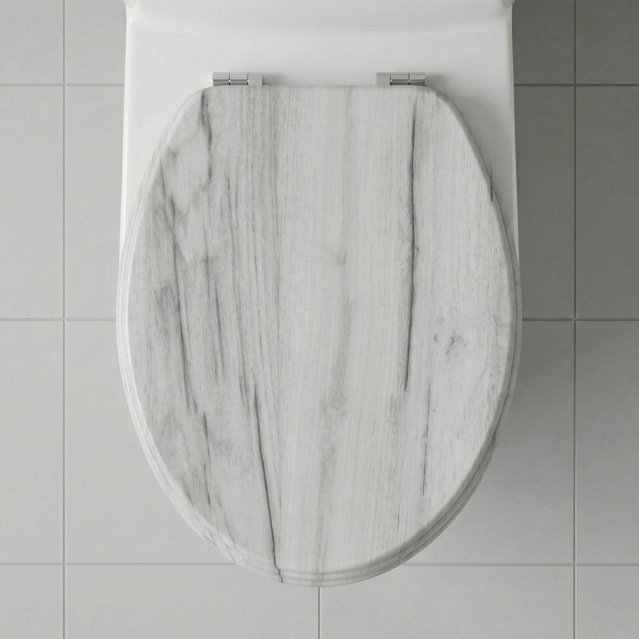 Grafik mit den Maßen eines WC-Sitzes (A, B, C, D)