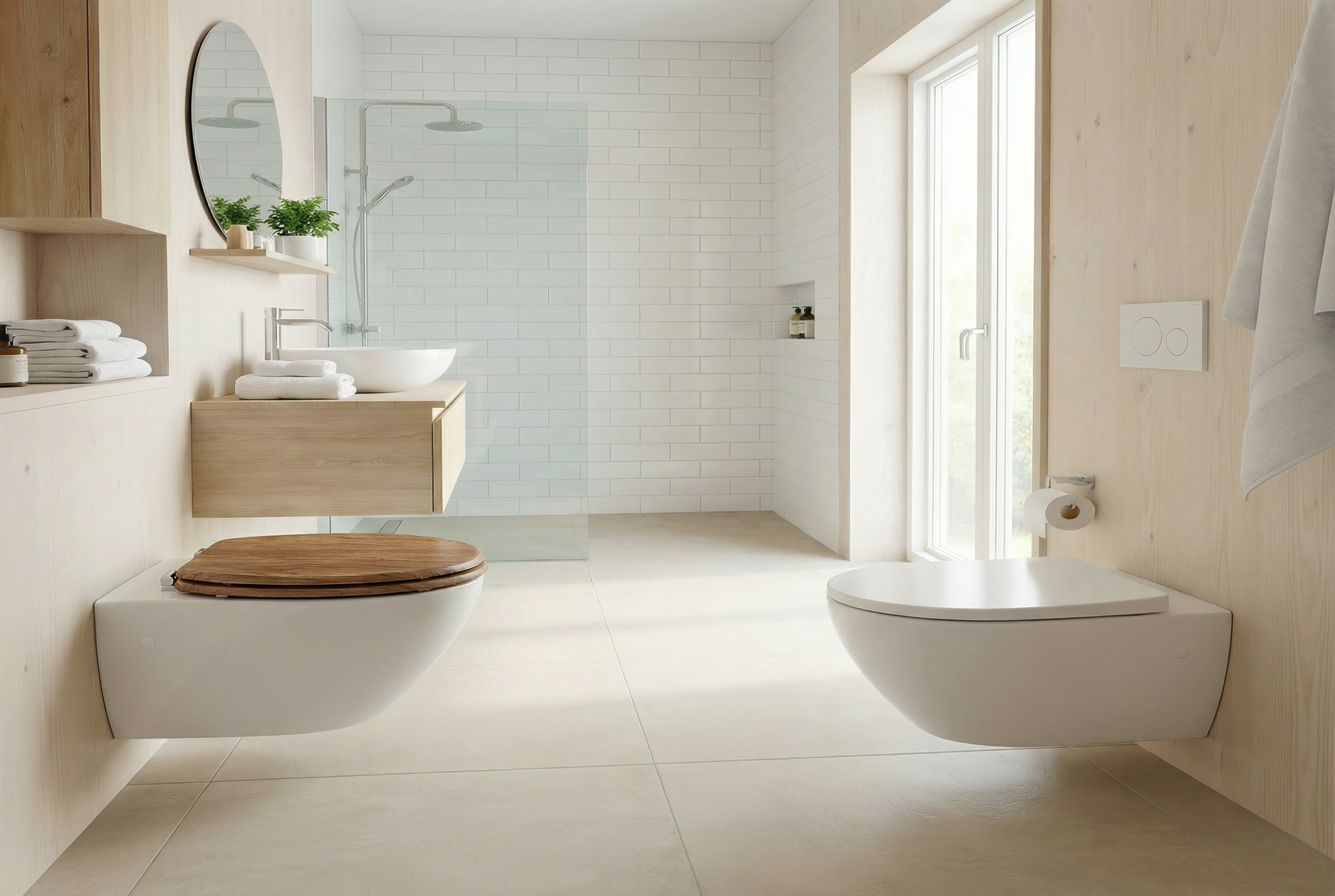 Schema zur Messung eines WC-Beckens für den passenden Sitz