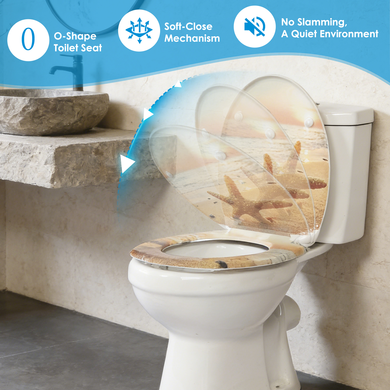 WC-Sitz Absenkautomatik Funktionstest