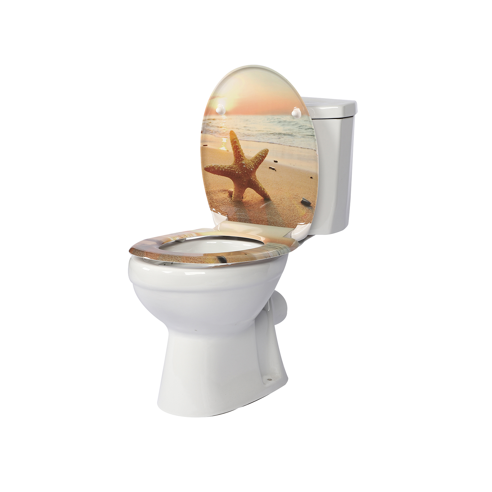 WC-Sitz mit Top-Fix-Befestigung