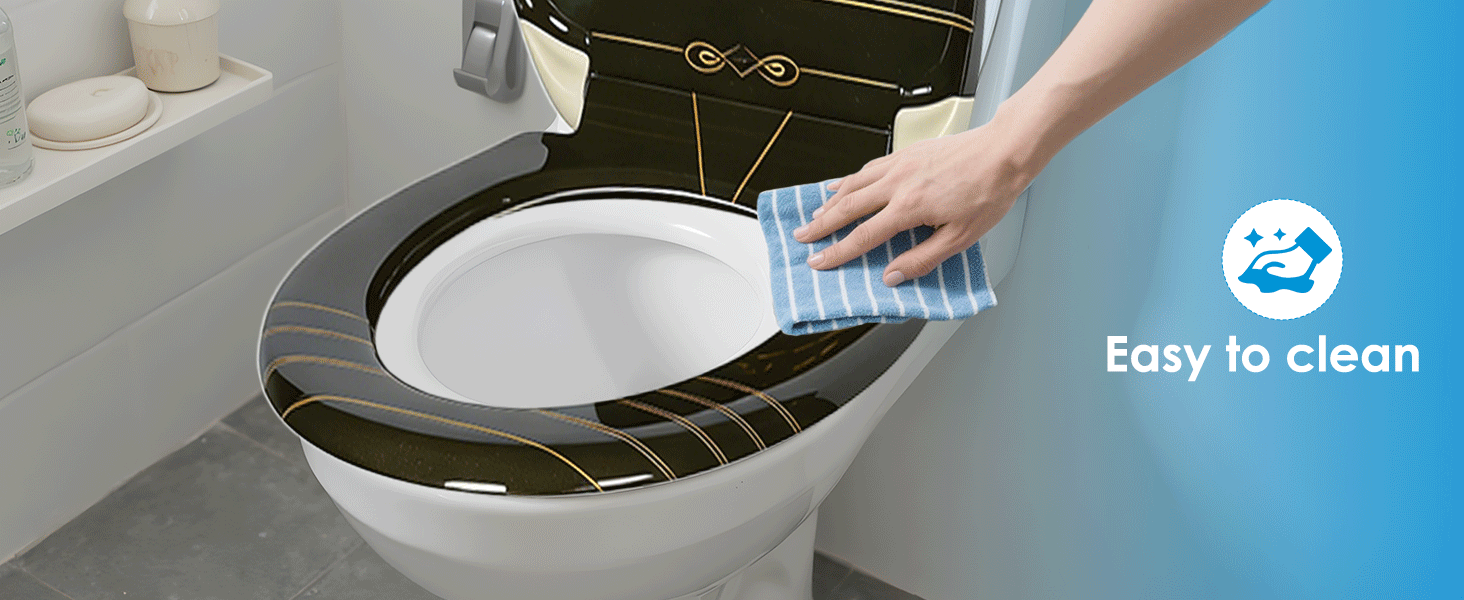 Modernes Badezimmer mit WC-Sitz mit LED-Beleuchtung im Dunkeln