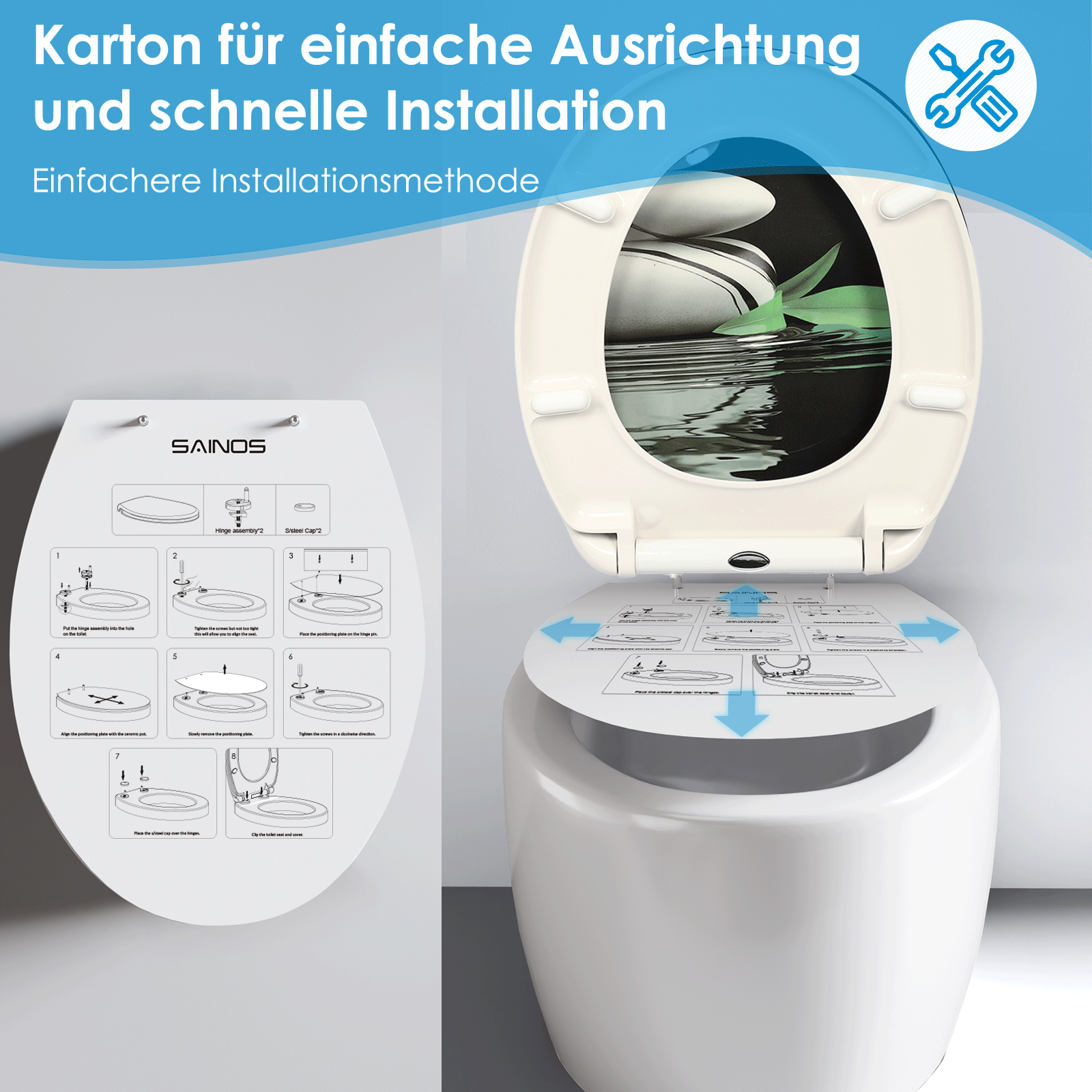 Badezimmer mit eingezeichneten Schutzzonen für elektrische Installationen