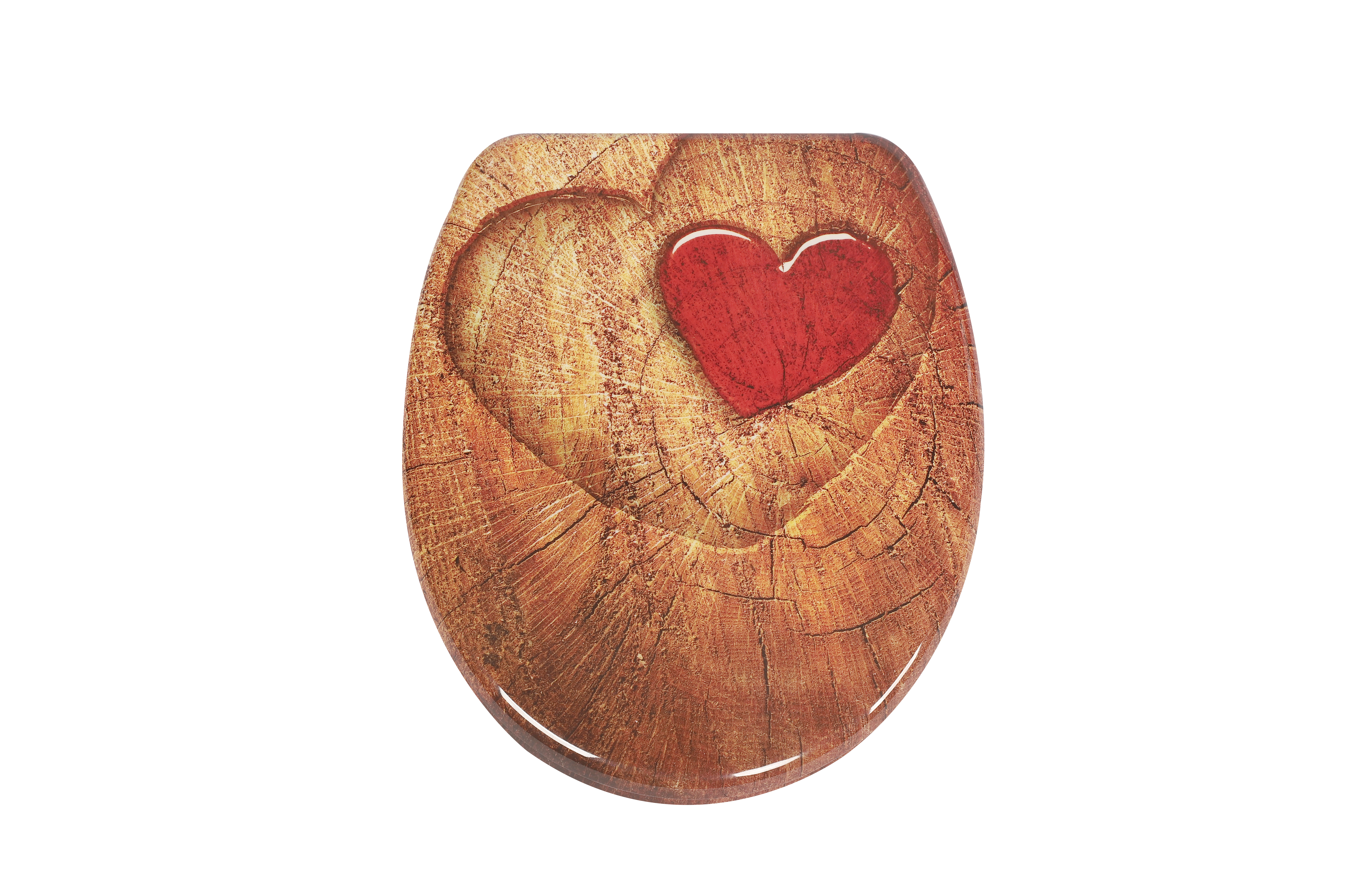 Reinigung eines WC-Sitzes mit einem weichen Tuch und mildem Reiniger