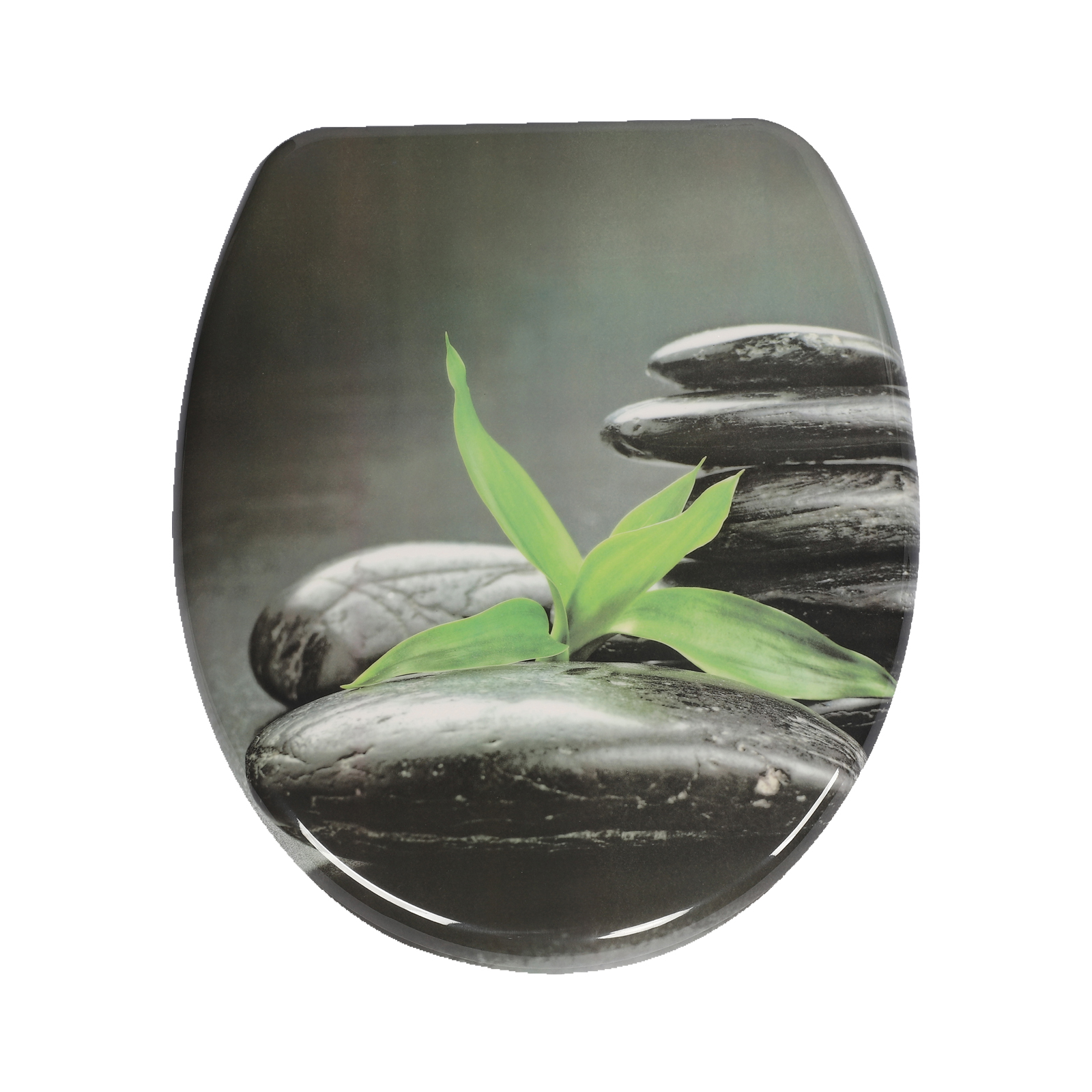 WC-Sitz mit Absenkautomatik, der langsam schließt