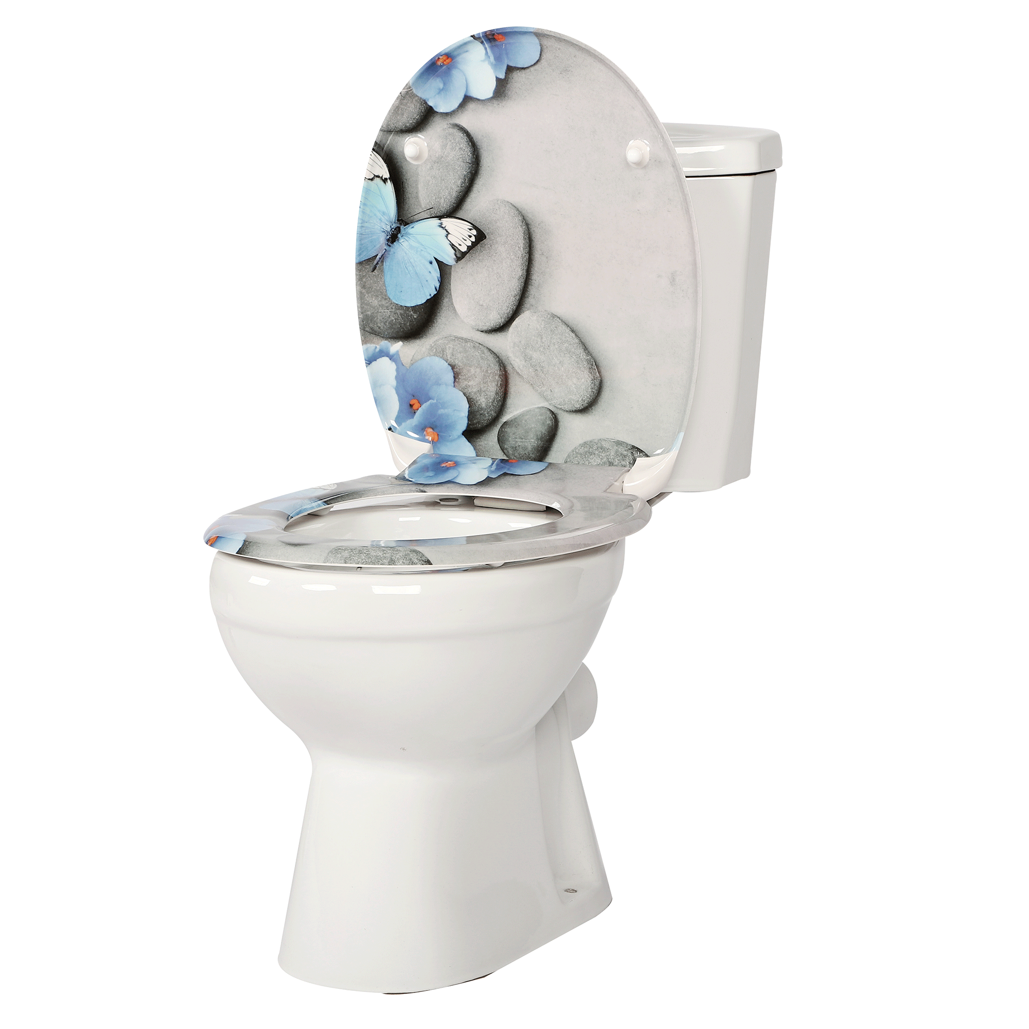 Verschiedene WC-Sitz-Befestigungssysteme im Überblick