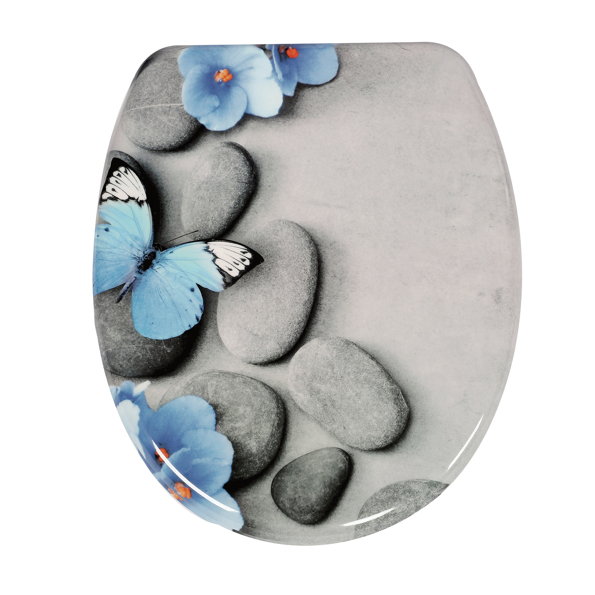 WC-Sitz mit Absenkautomatik und Schnellverschluss