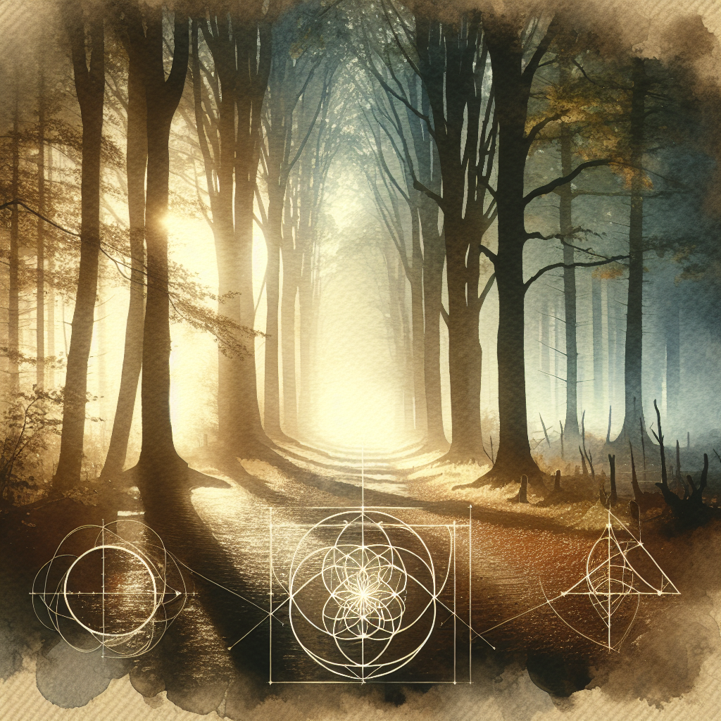 Imagem para: A vida, como um rio sereno, nos convida a fluir com suas cor