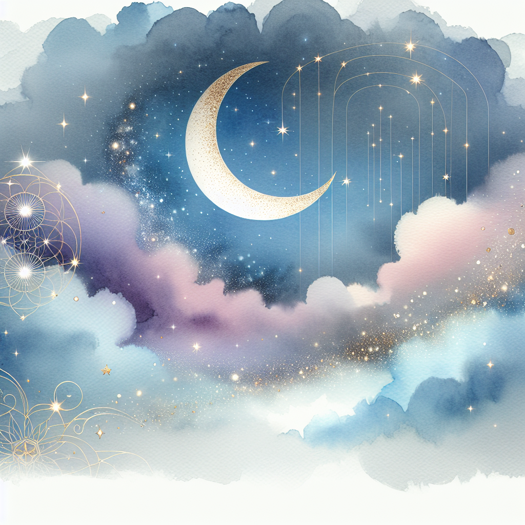 Imagem para: Que a serenidade da noite envolva seu coração. Descanse bem 