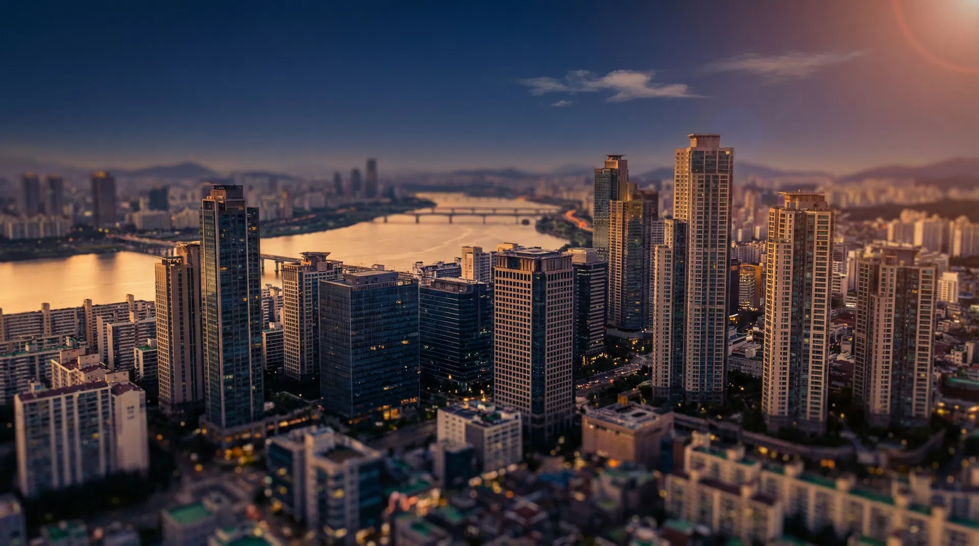 서울 강남 스카이라인