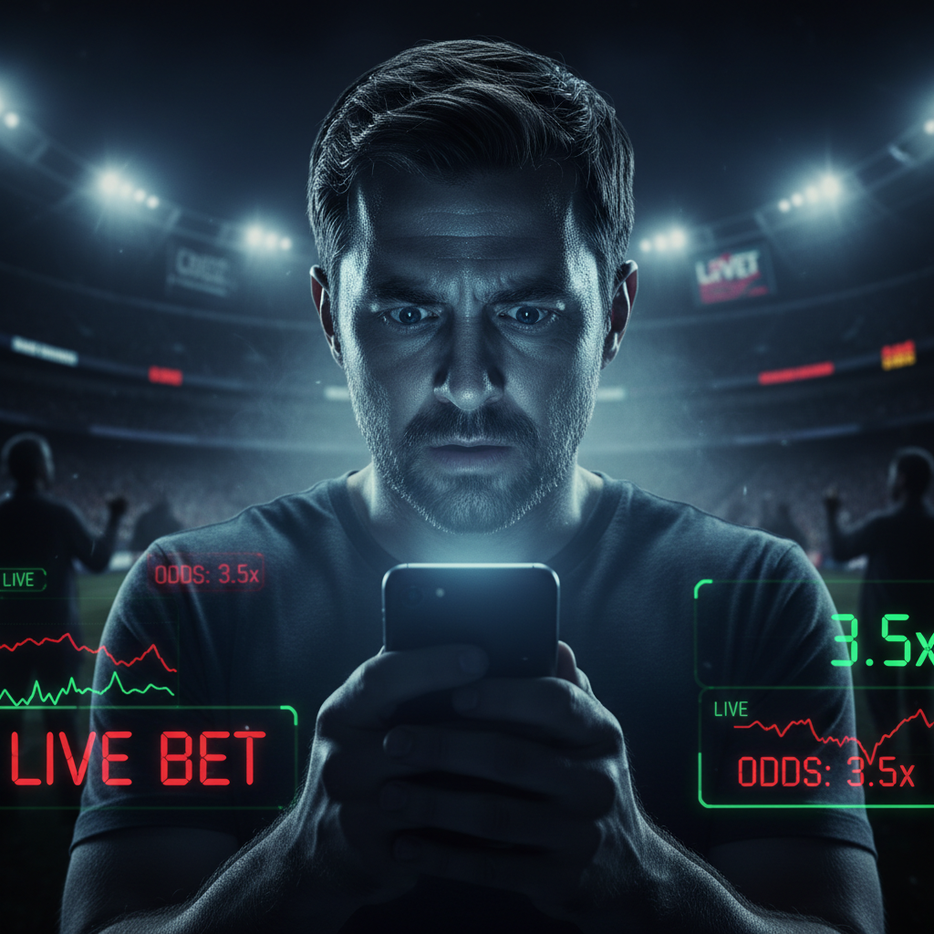 Live Betting Addiction: The Real-Time Trap of In-Game Wagering