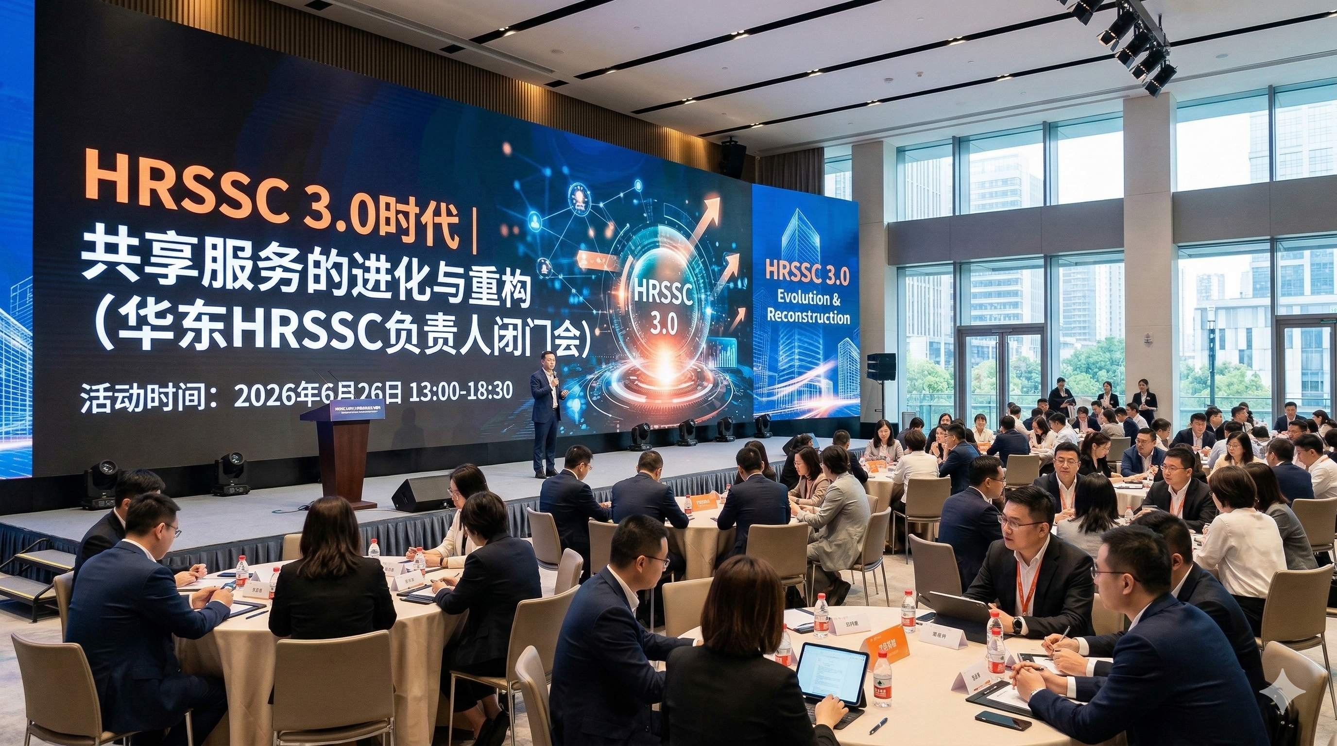 HRSSC 3.0时代｜共享服务的进化与重构（华东HRSSC负责人闭门会）