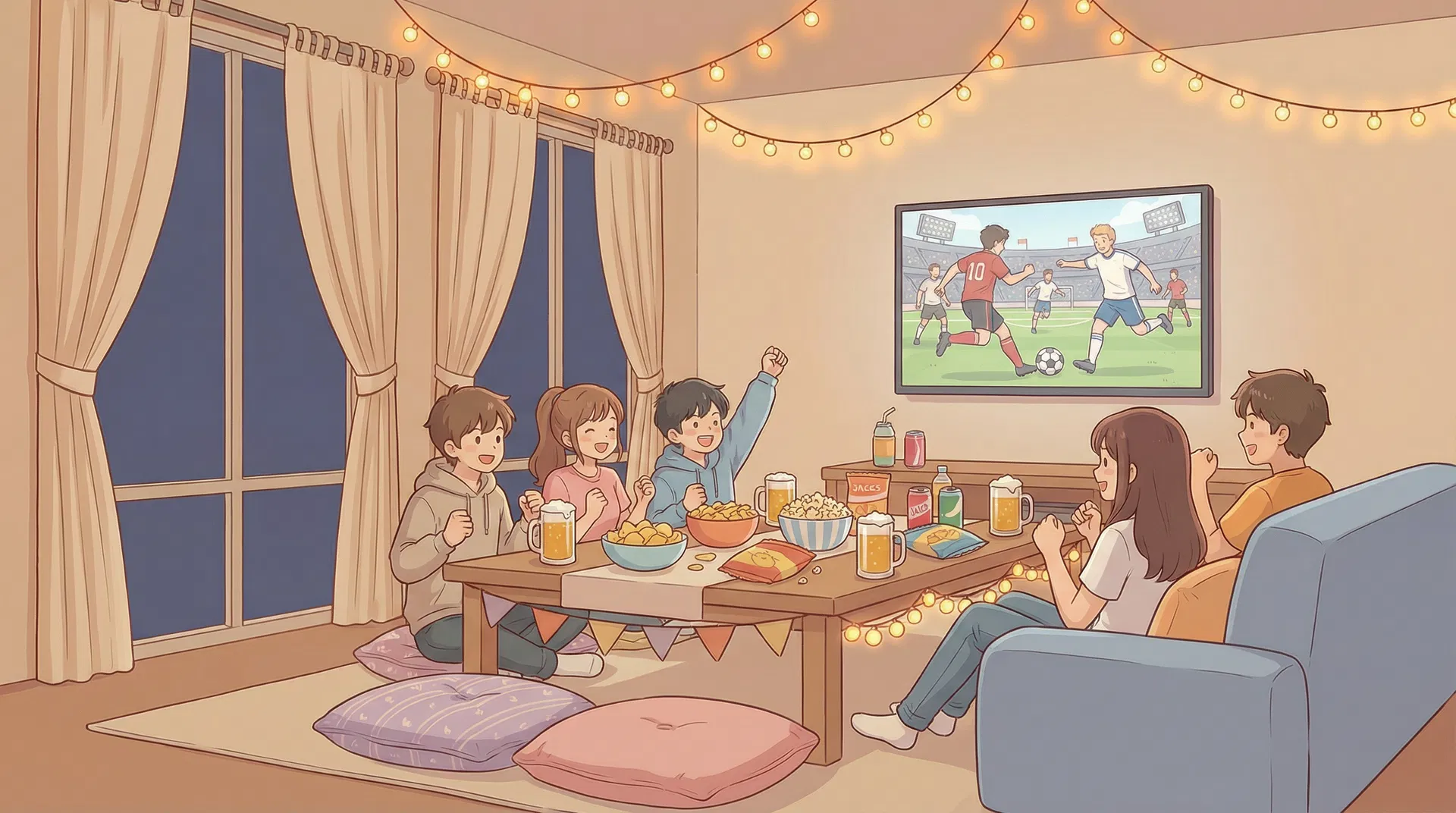 パブリックじゃなくて、プライベート・ビューイング。レンタルスペースで楽しむ新しい観戦スタイル