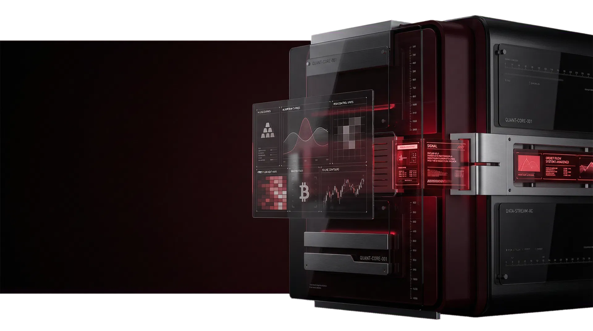 元创基石 AI量化交易系统核心视觉