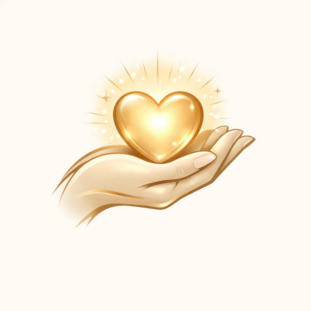 Heart in hand - gentle care and protection