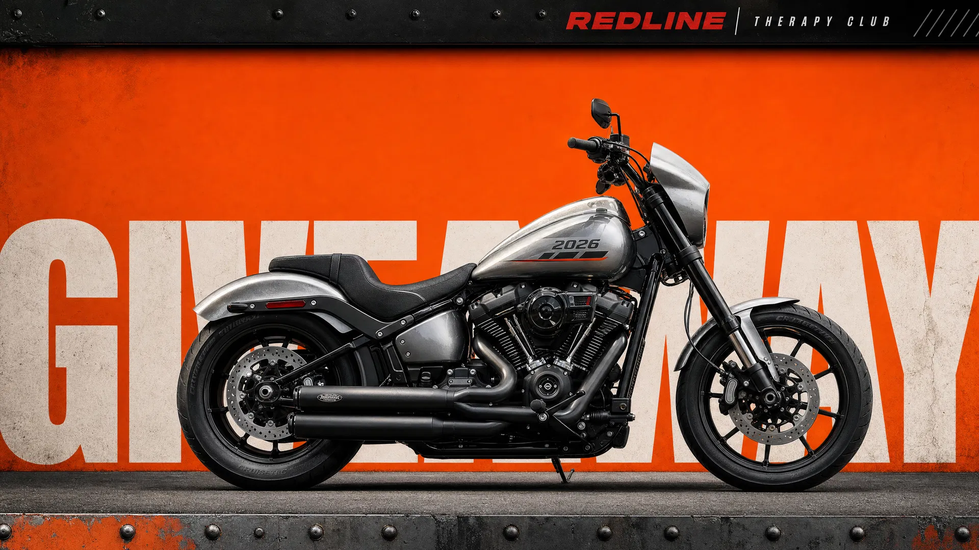 Harley Davidson Low Rider S motorcycle giveaway