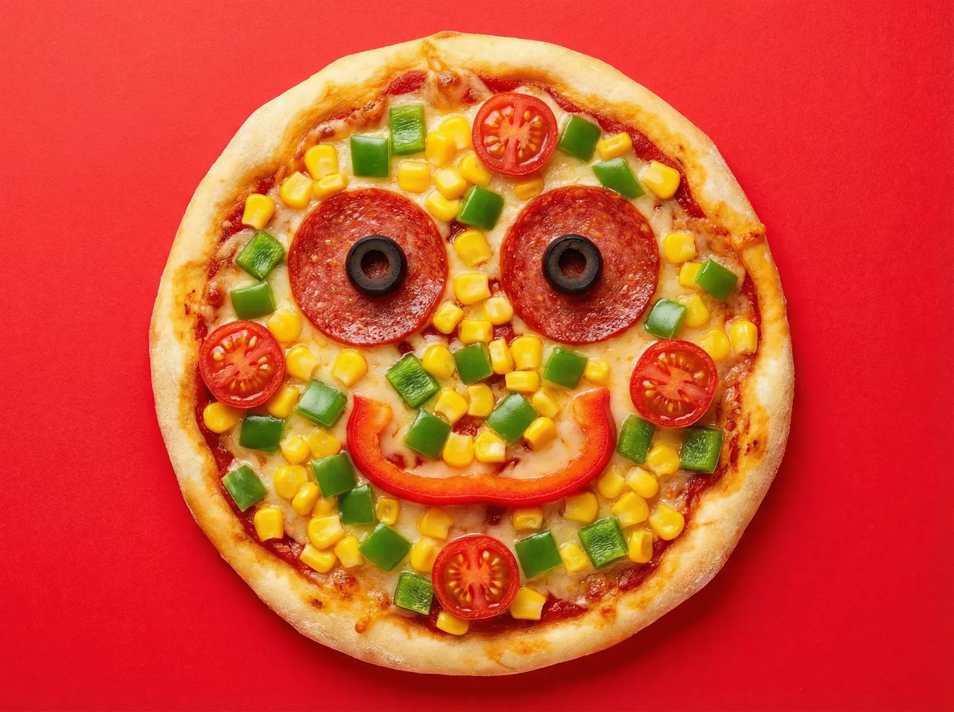 Face Pizza