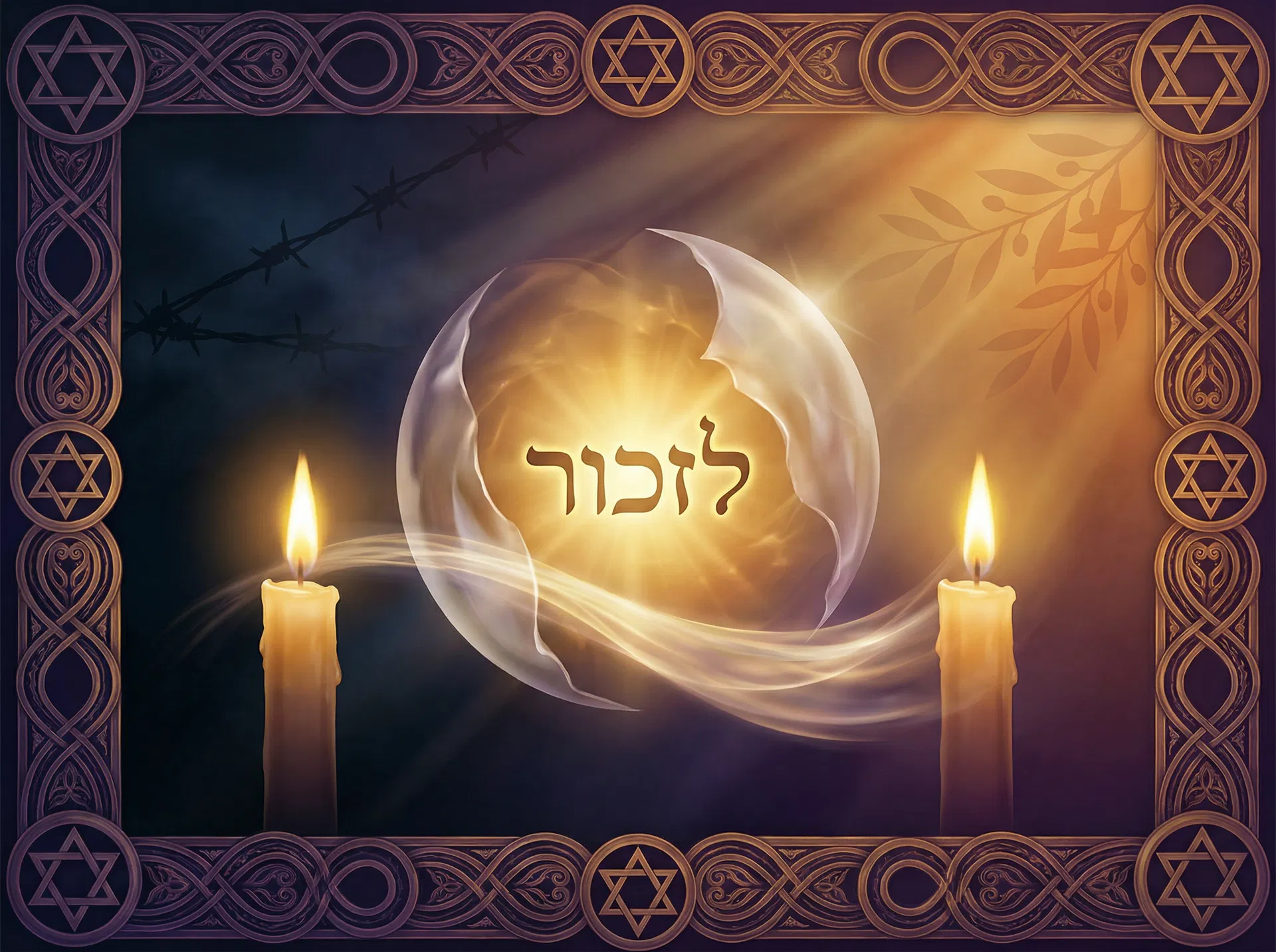 קליפת ״השמדך״, הימים בין יום השואה ליום הזיכרון לחללי מערכות ישראל